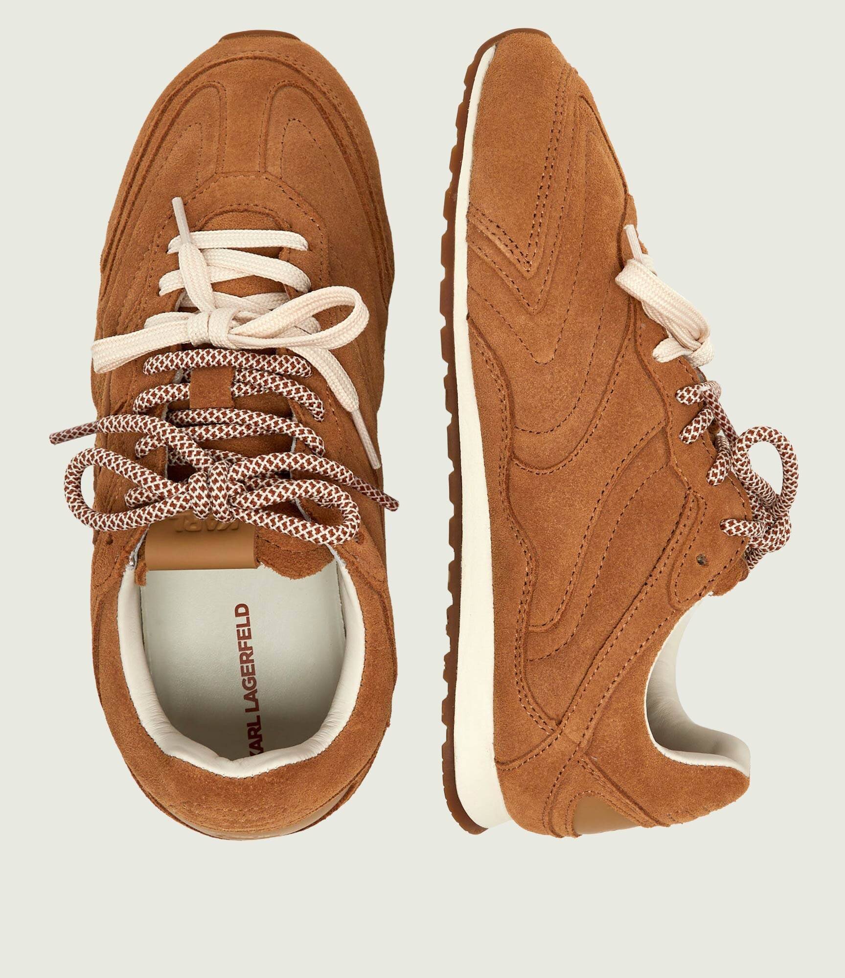 Karl Lagerfeld Sneakers Venus Volley II | piele întoarsă