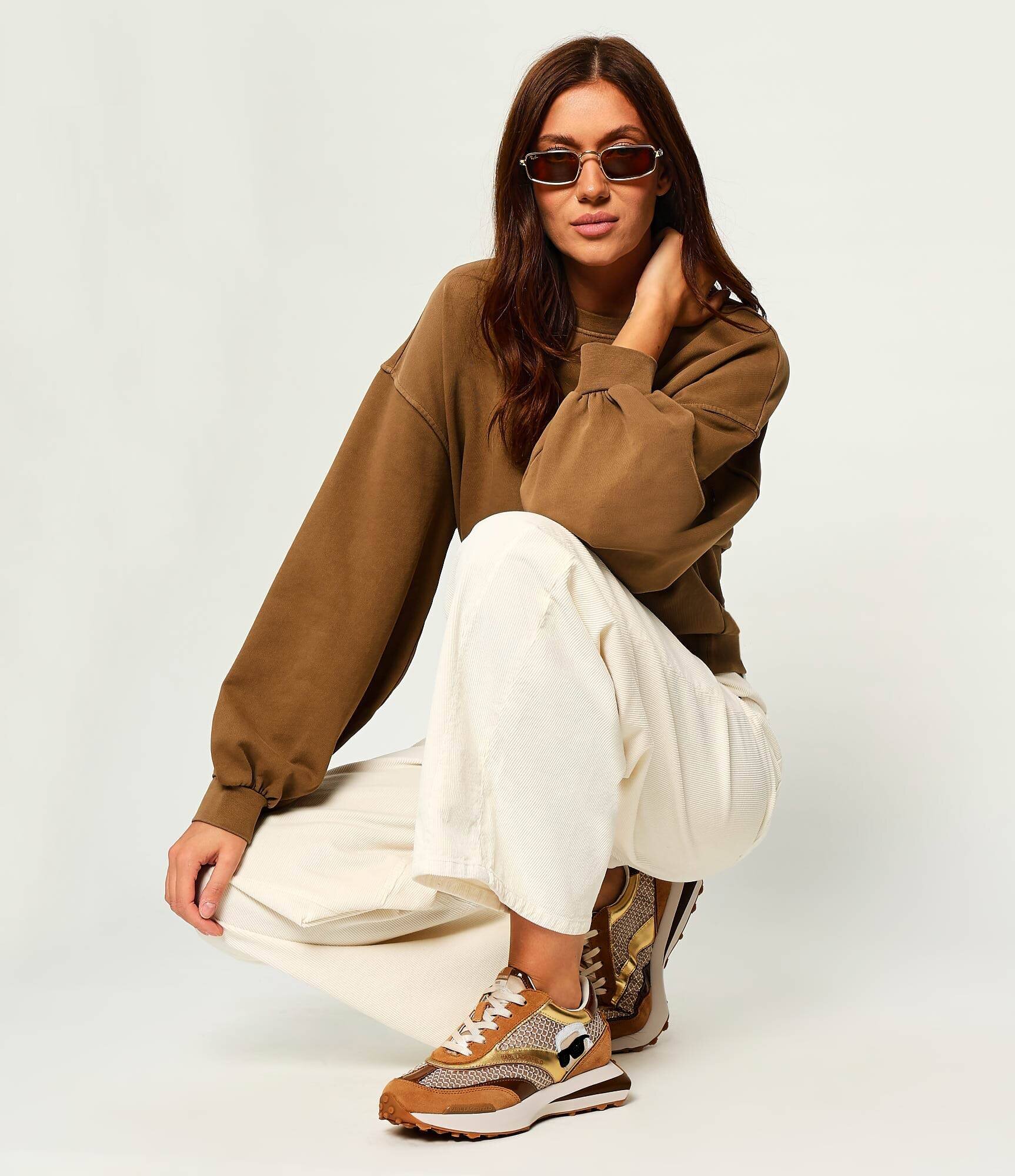 Karl Lagerfeld Sneakers Zone Nft | piele întoarsă