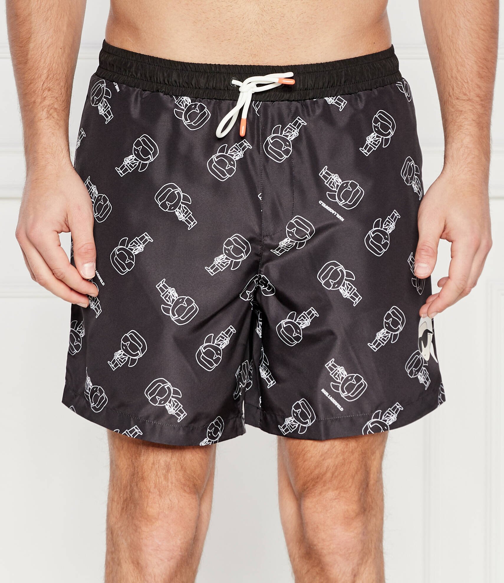 Karl Lagerfeld Șorți de baie | Regular Fit