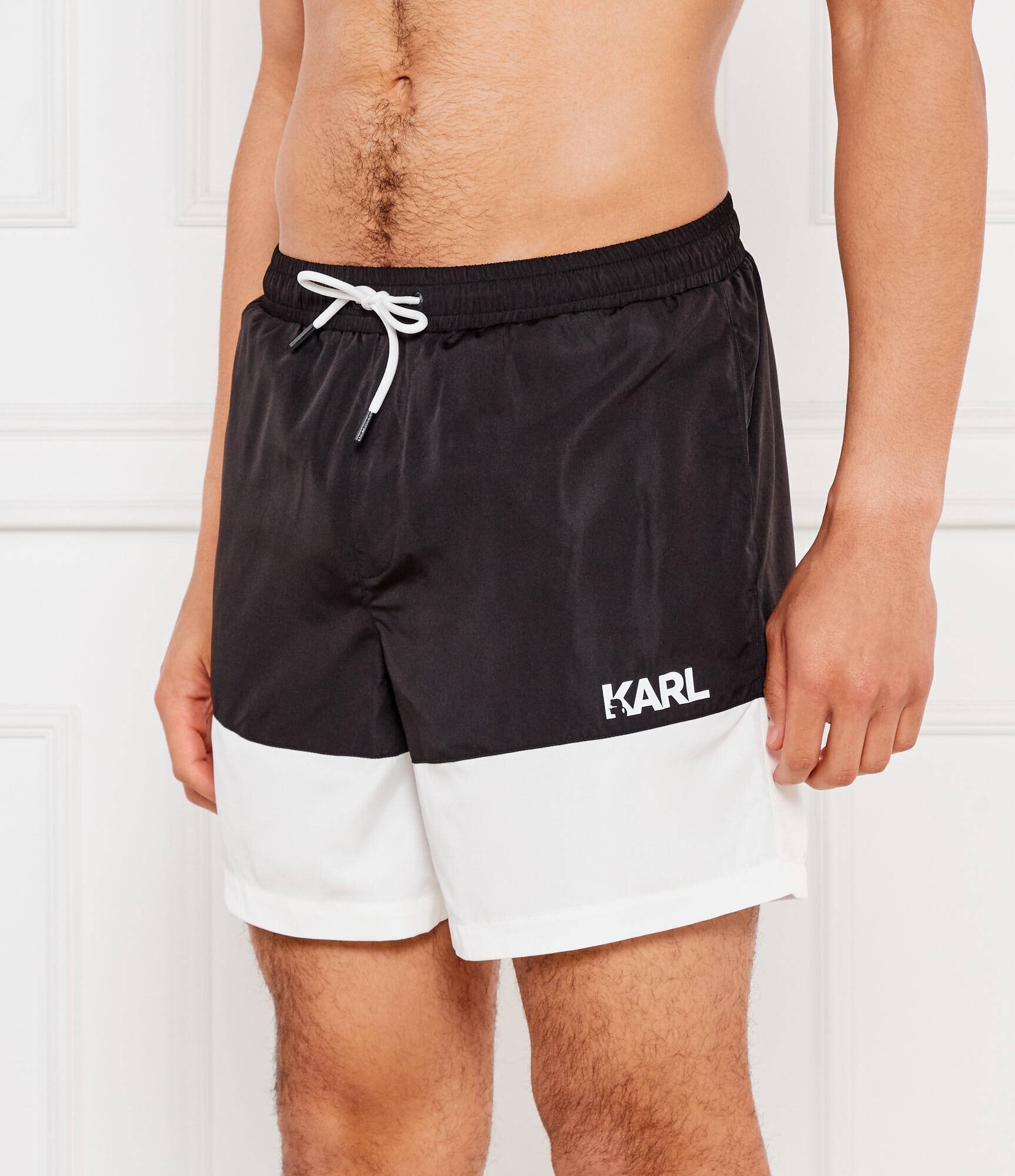 Karl Lagerfeld Șorți de baie | Regular Fit