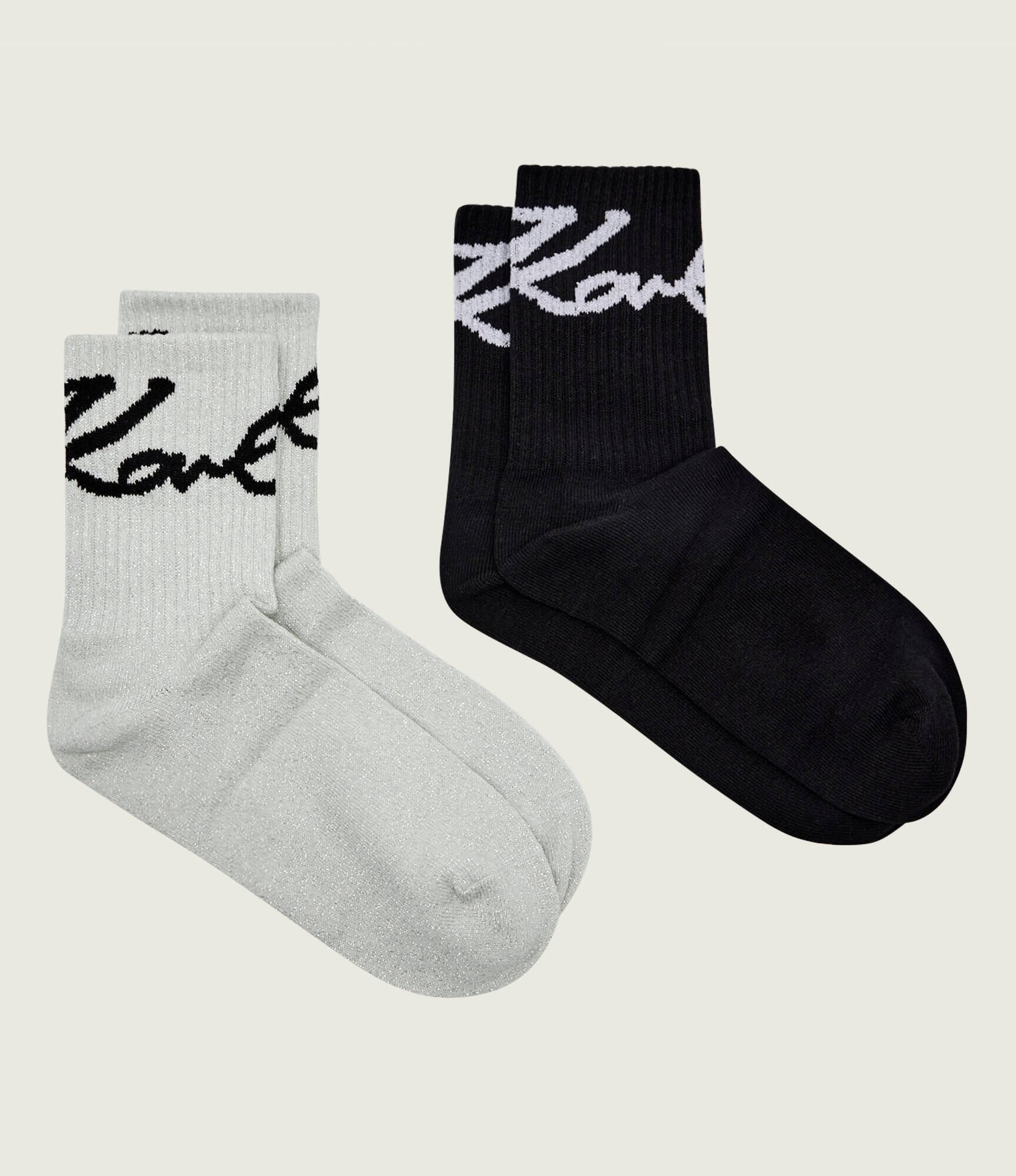 Karl Lagerfeld Șosete 2-pack Signature