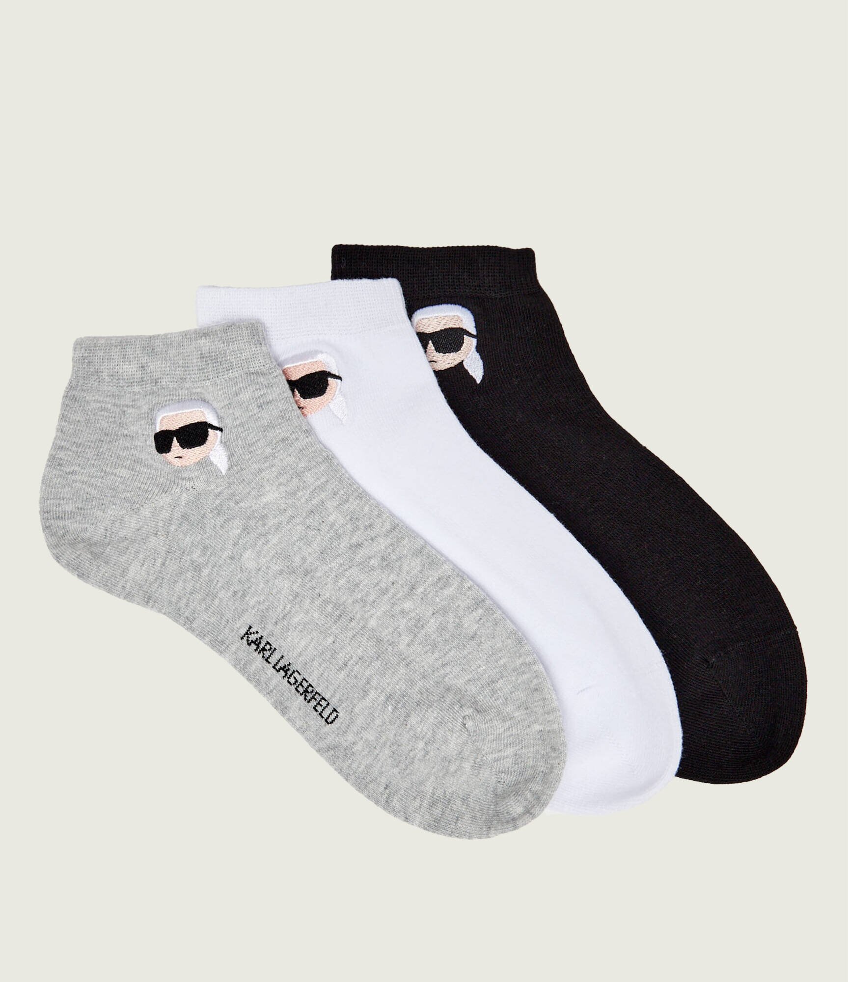Karl Lagerfeld Șosete/tălpici 3 pack Ikon