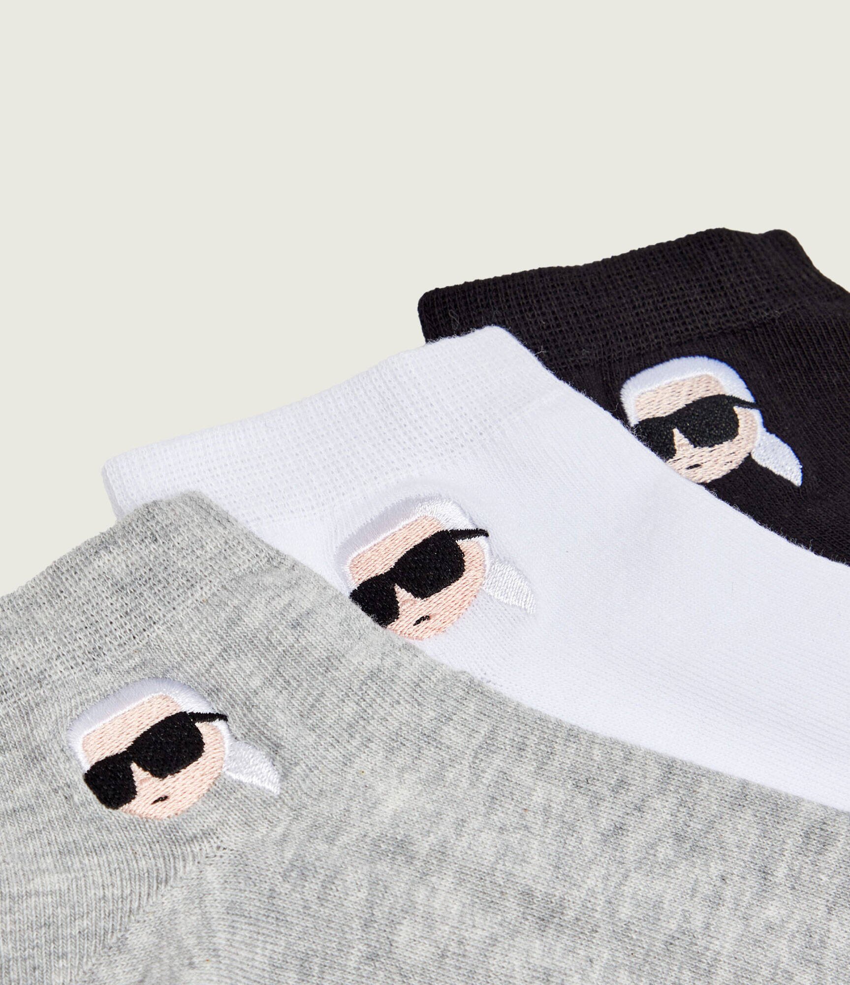 Karl Lagerfeld Șosete/tălpici 3 pack Ikon