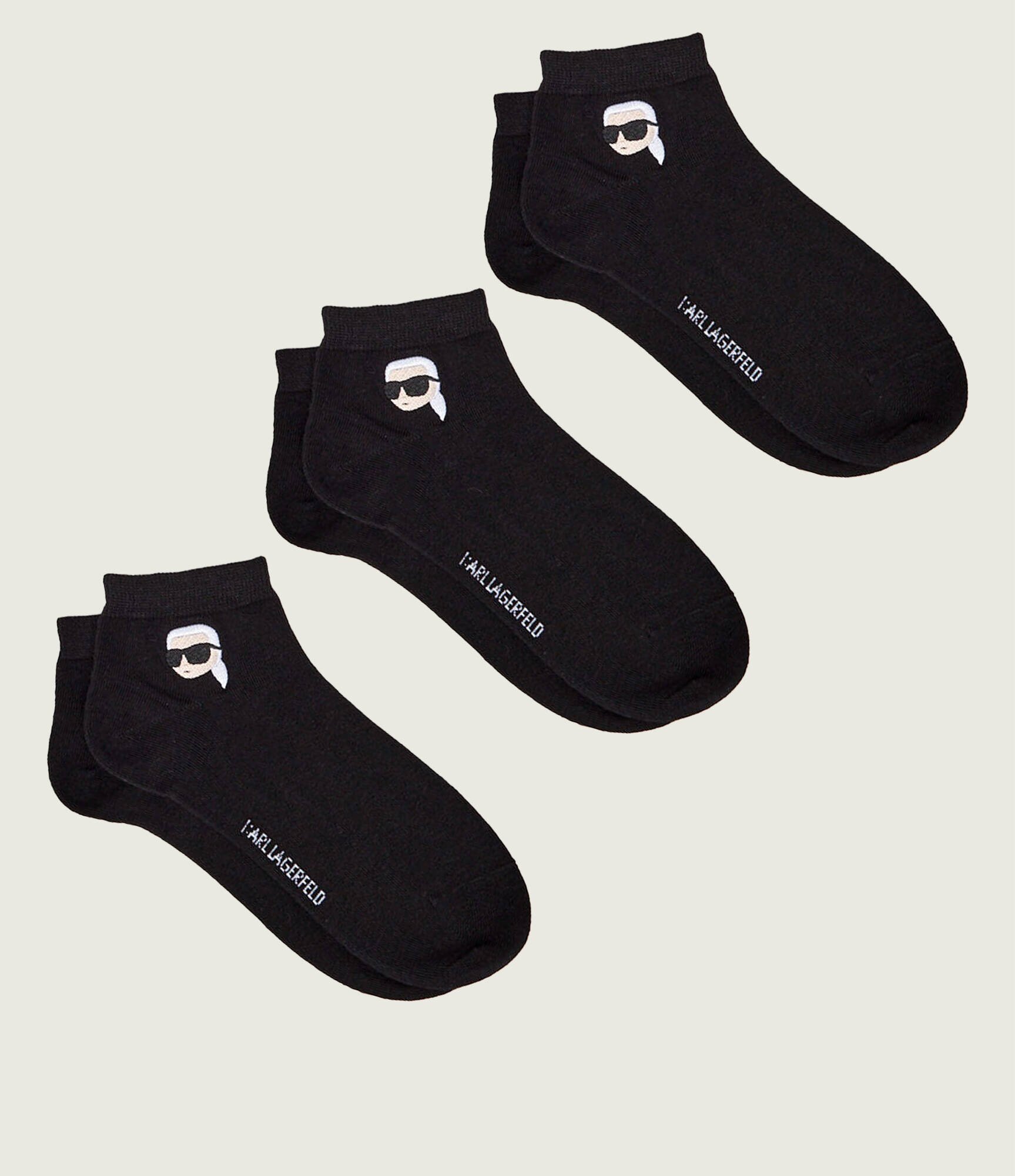 Karl Lagerfeld Șosete/tălpici 3 pack Ikon