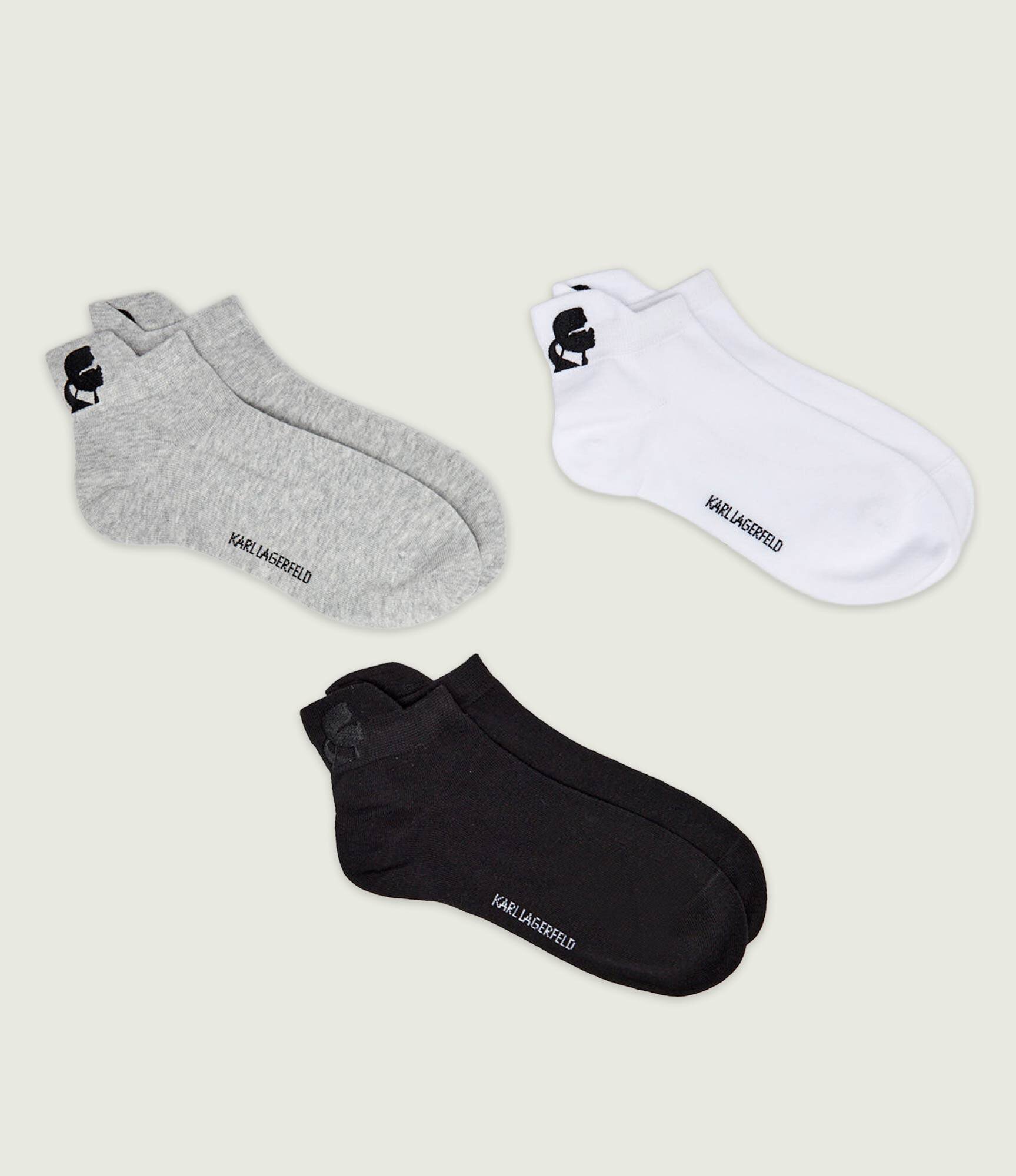 Karl Lagerfeld Șosete/tălpici 3 pack K/Kameo