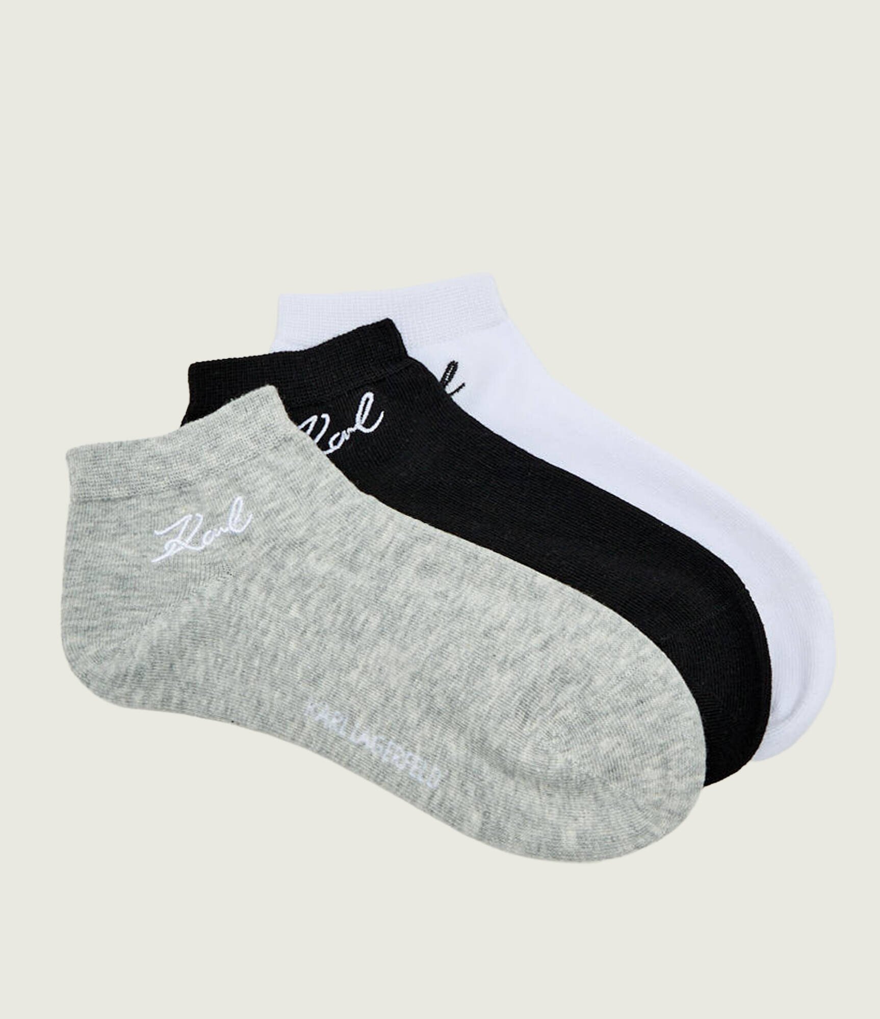 Karl Lagerfeld Șosete/tălpici 3 pack Signature