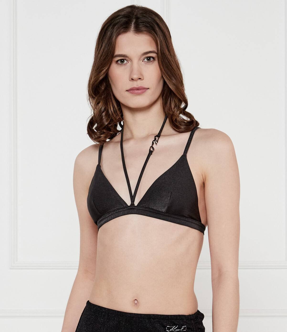 Karl Lagerfeld Sutien de baie DNA Shine Halter