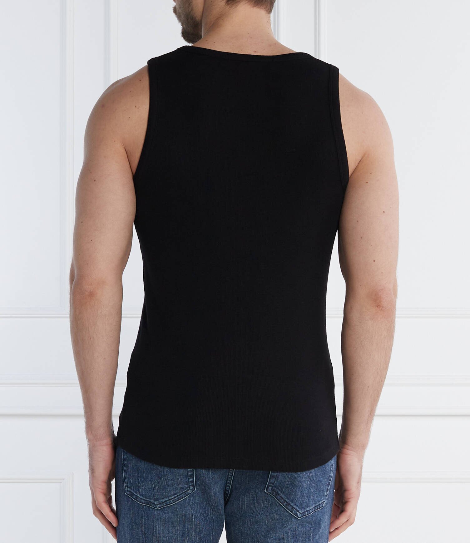 Karl Lagerfeld Tank top CREWNECK | Slim Fit