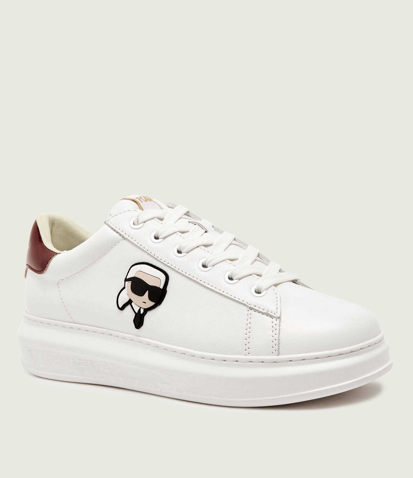 Karl Lagerfeld Teniși din piele KAPRI Karl NFT Lo Lace
