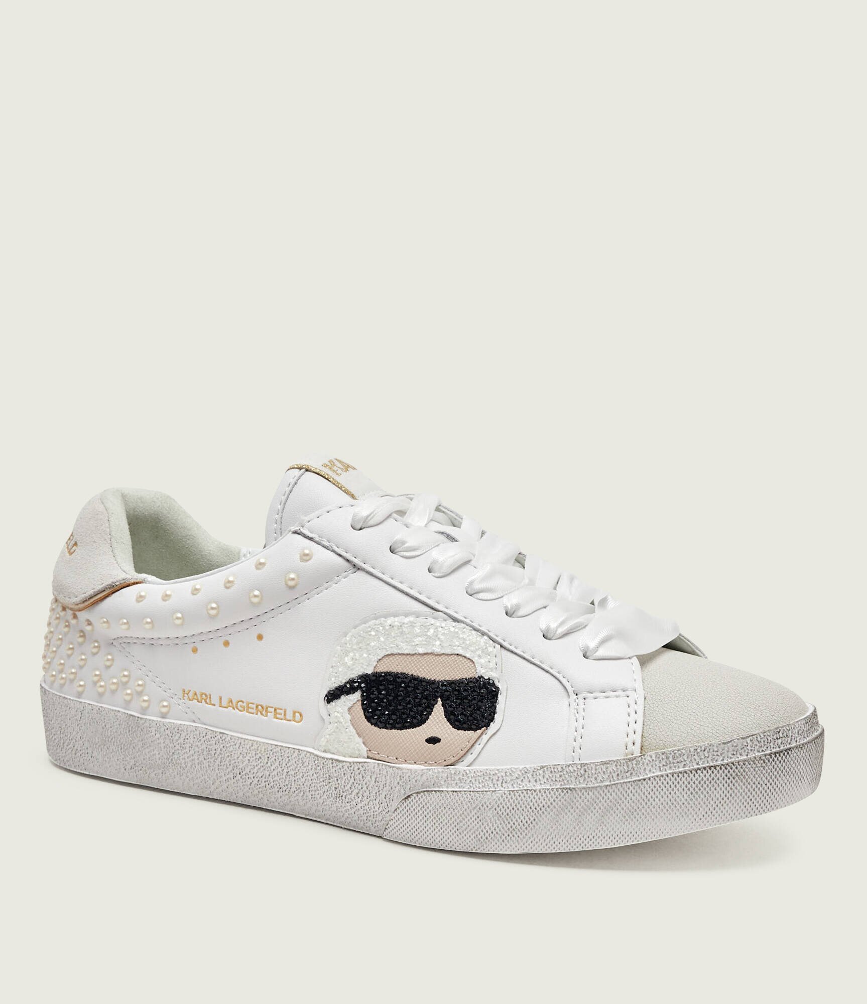 Karl Lagerfeld Teniși din piele Skool Ikonic