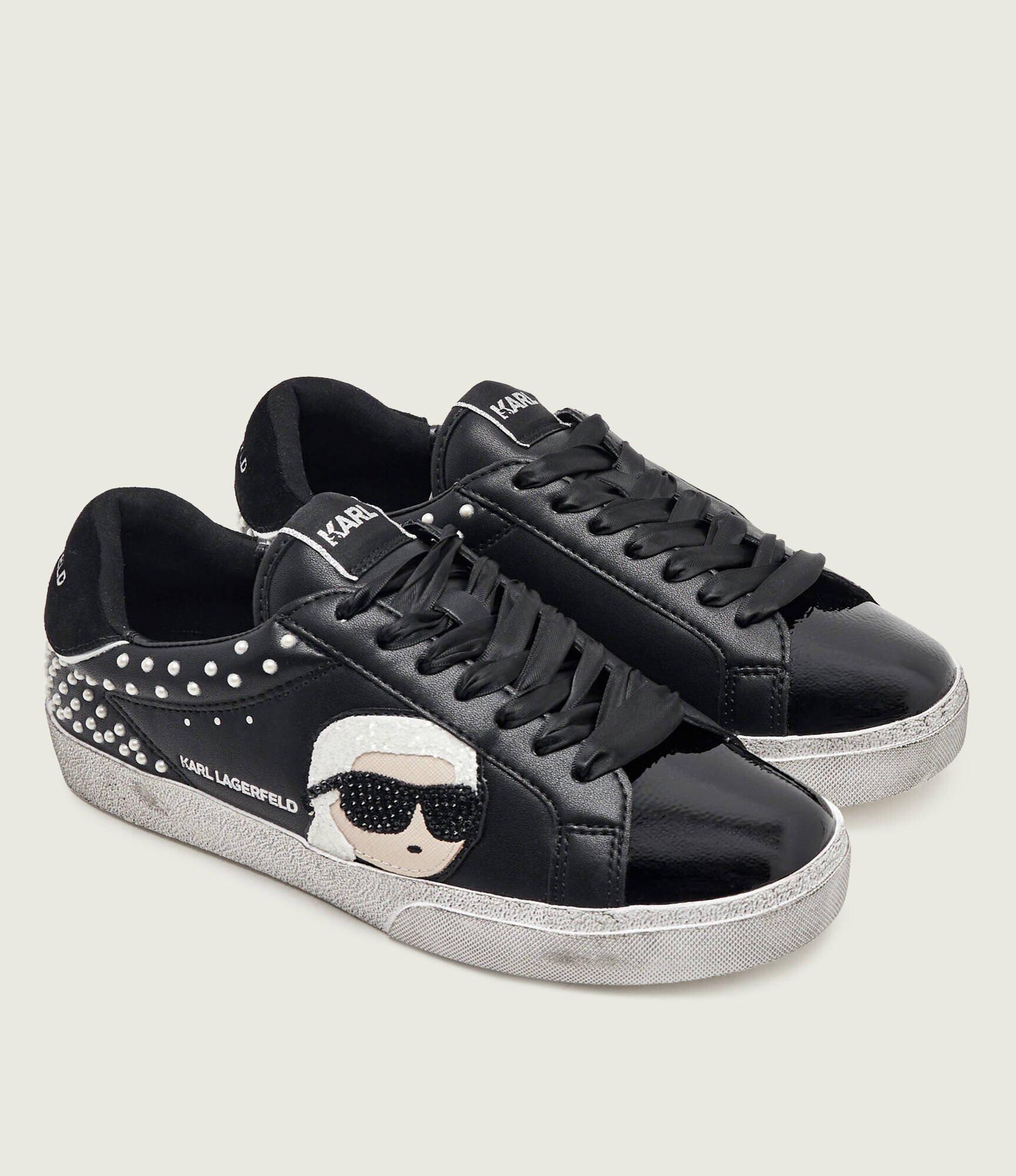 Karl Lagerfeld Teniși din piele Skool Ikonic