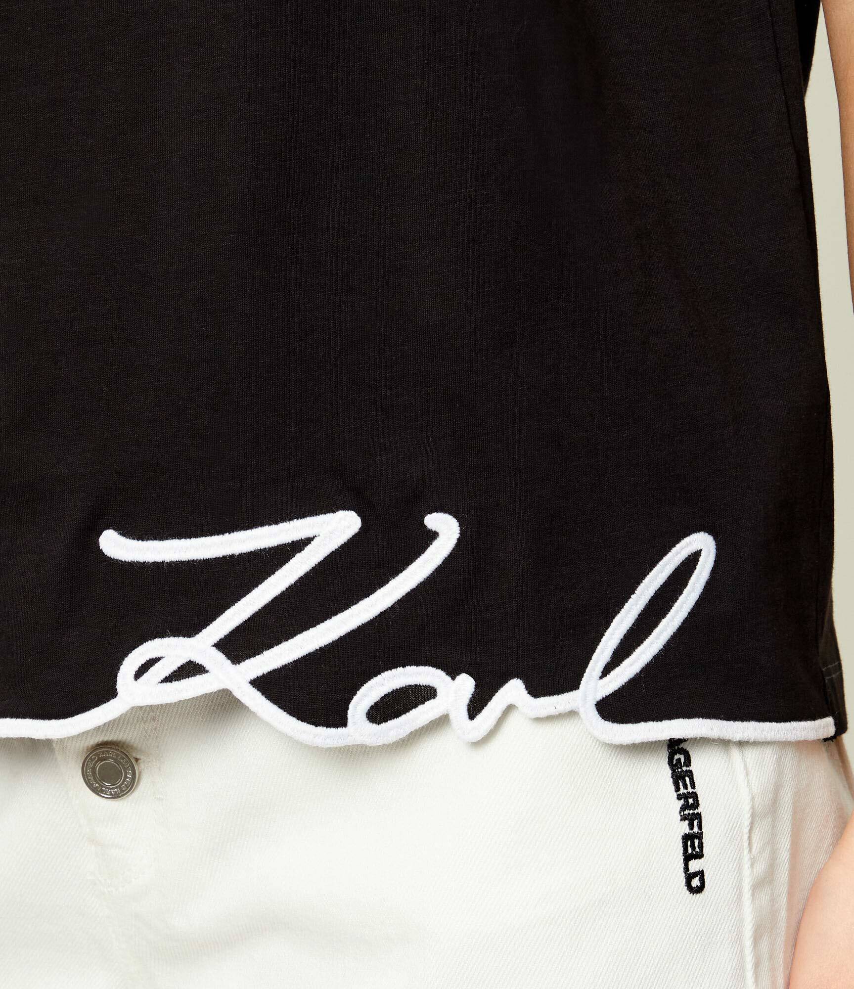 Karl Lagerfeld Top Signature | regular fit