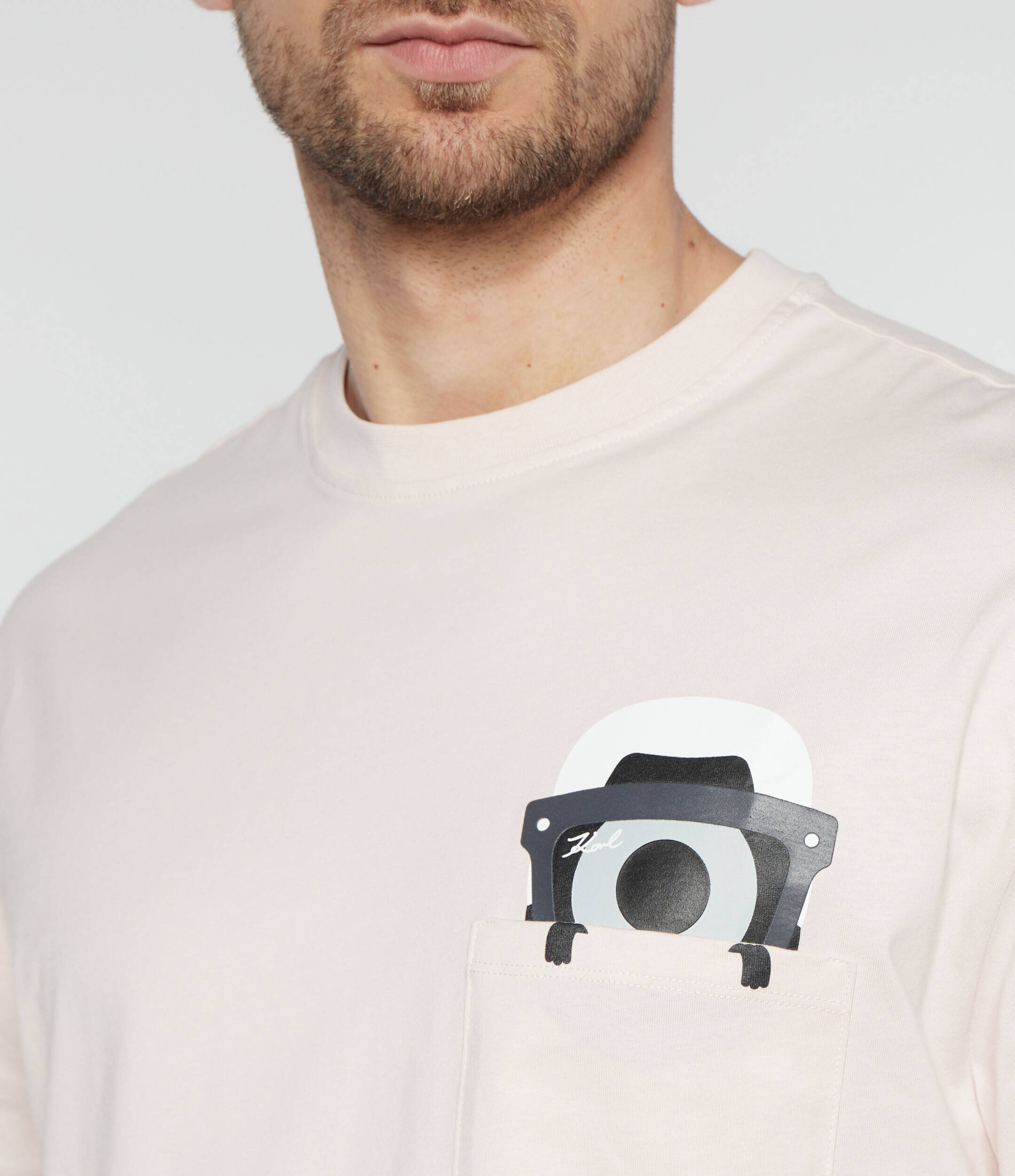 Karl Lagerfeld Tricou CREWNECK | Regular Fit