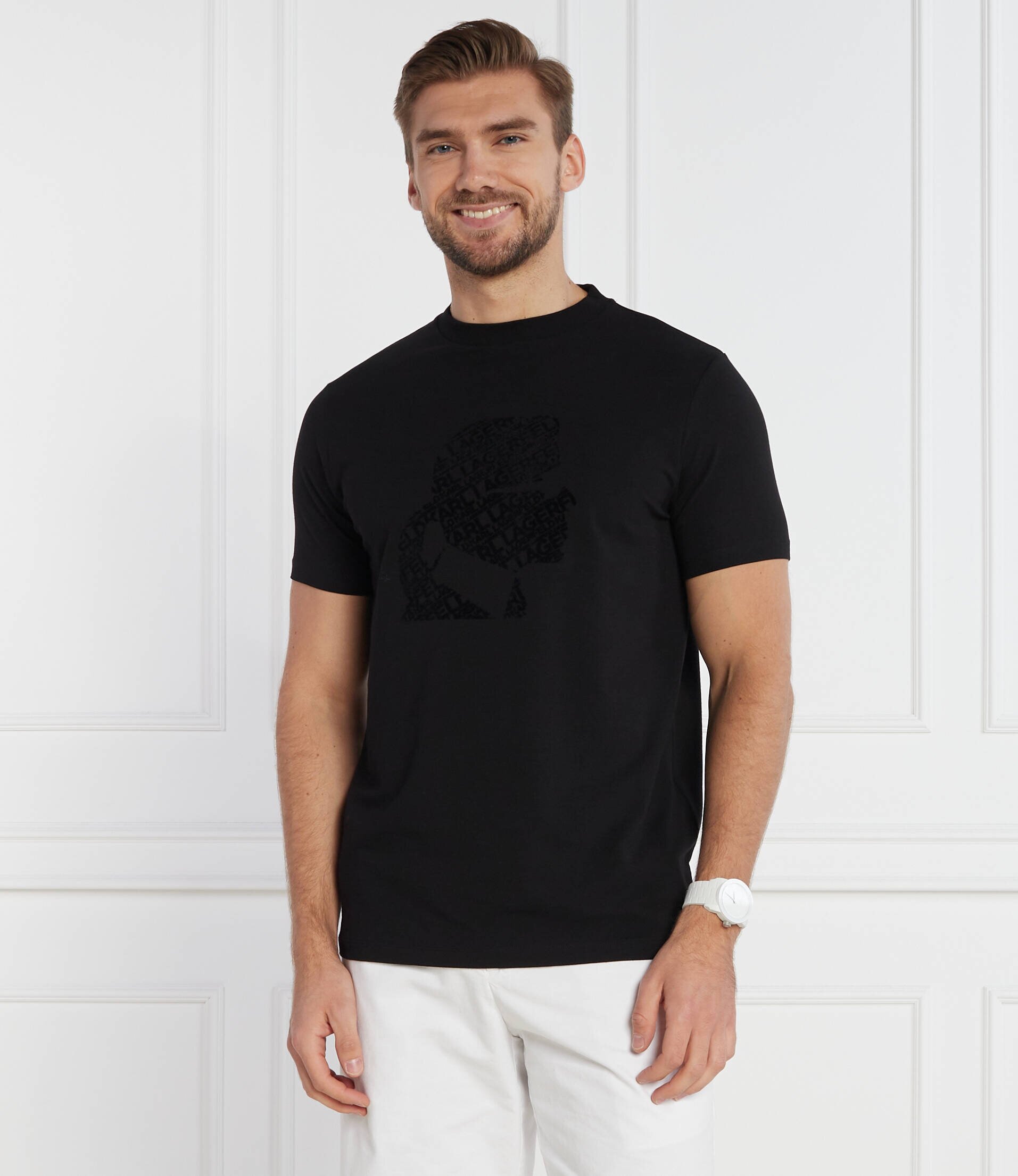 Karl Lagerfeld Tricou CREWNECK | Regular Fit