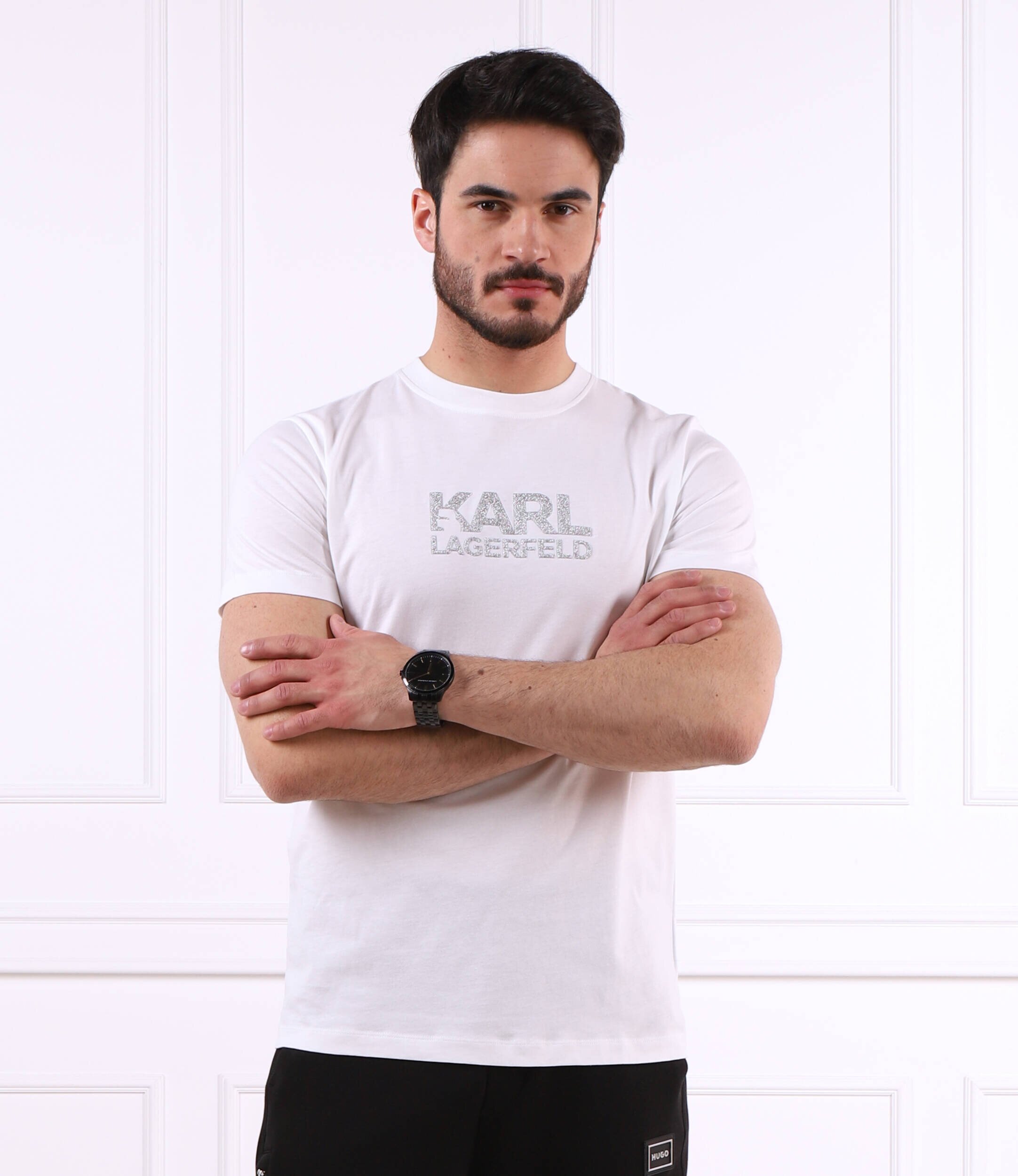 Karl Lagerfeld Tricou CREWNECK | Regular Fit