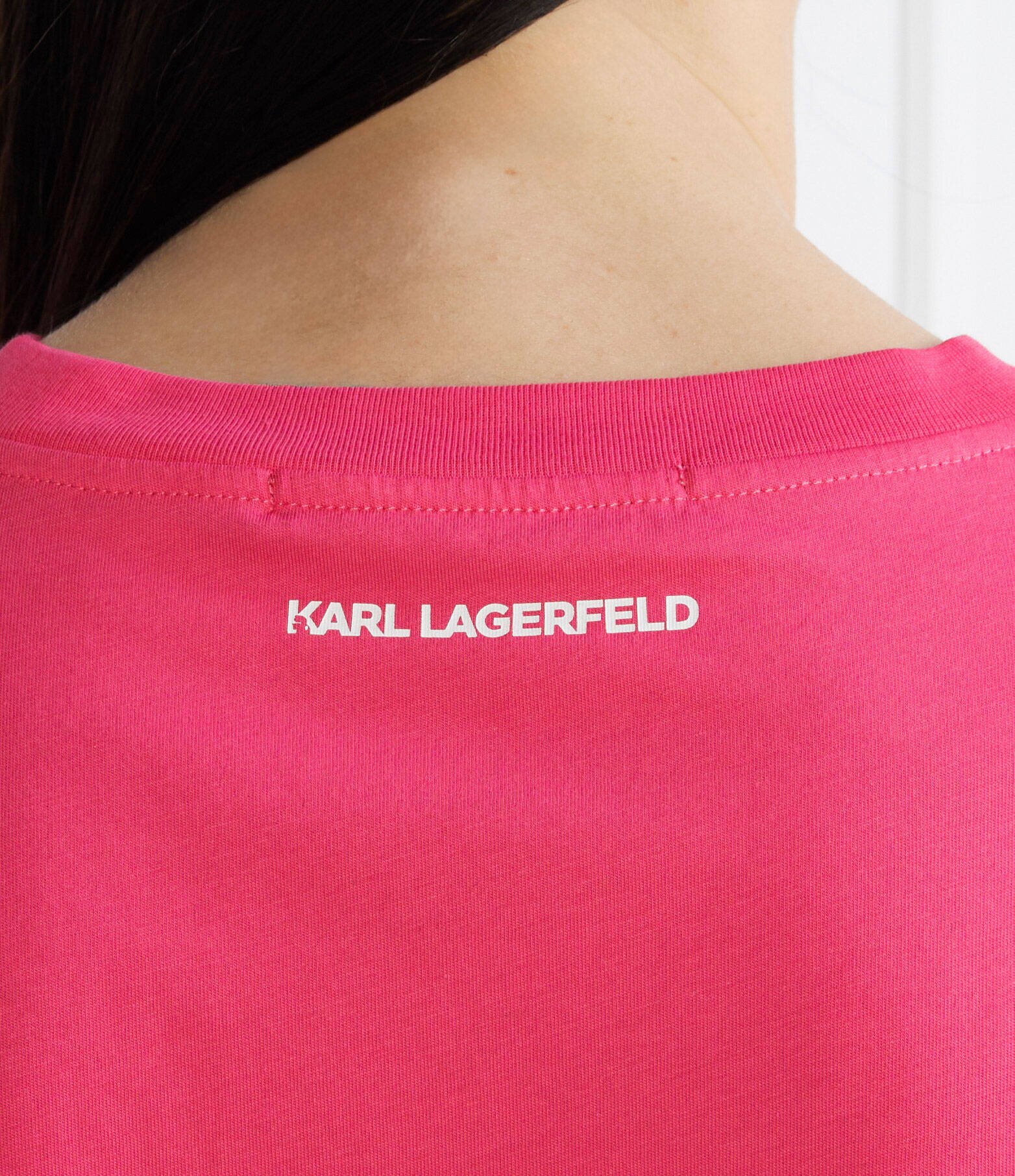 Karl Lagerfeld Tricou | Cropped Fit