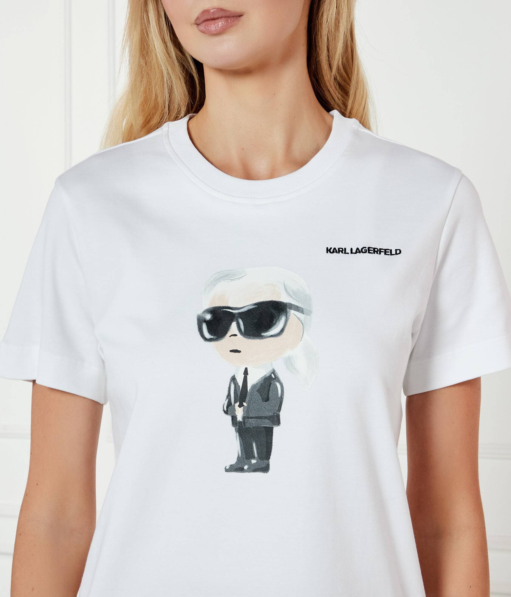 Karl Lagerfeld Tricou IKON AQUARELLE K | Regular Fit