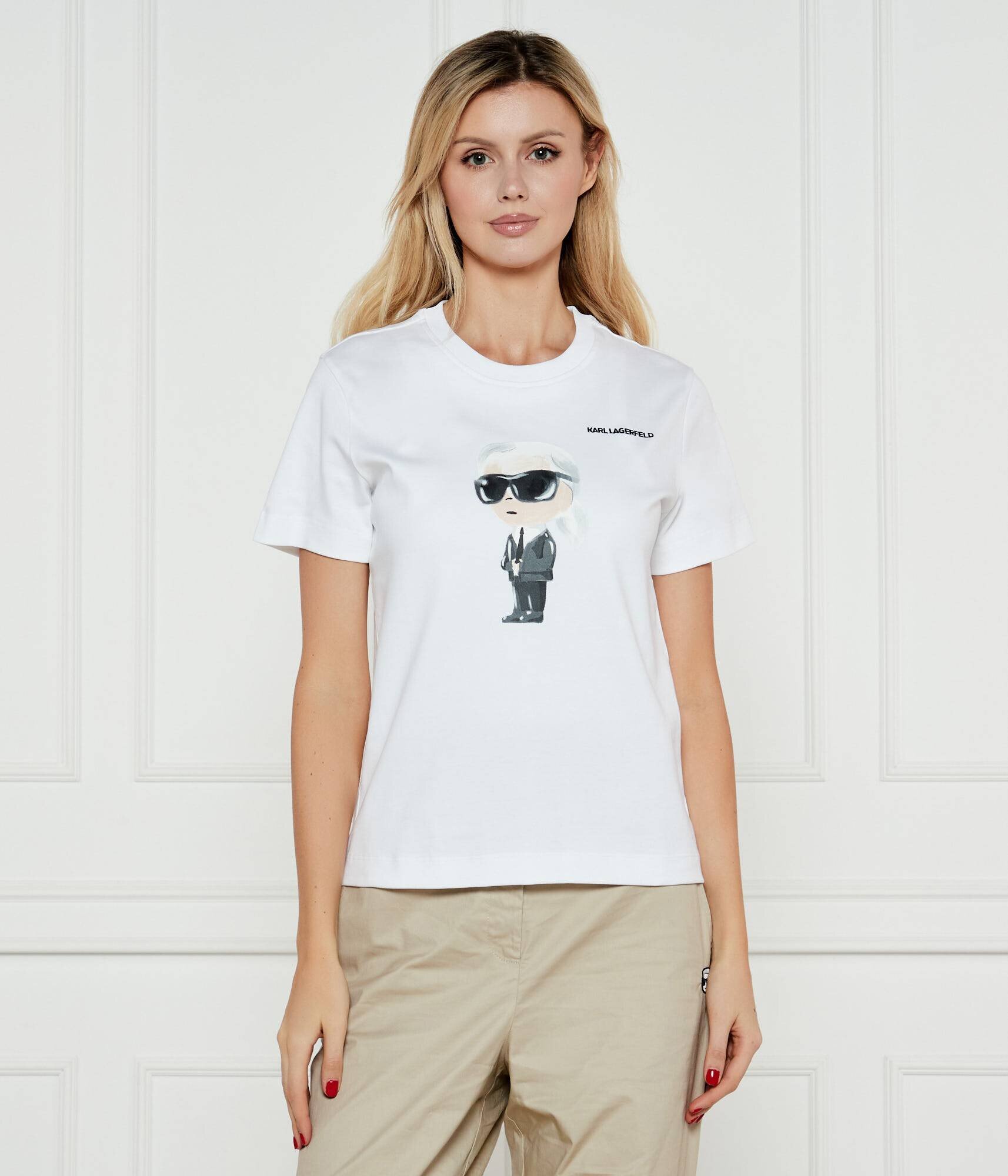 Karl Lagerfeld Tricou IKON AQUARELLE K | Regular Fit