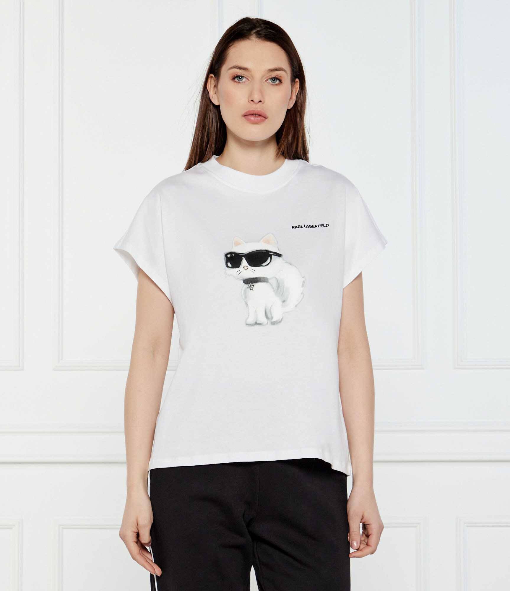 Karl Lagerfeld Tricou IKON AQUARELLE | Loose fit