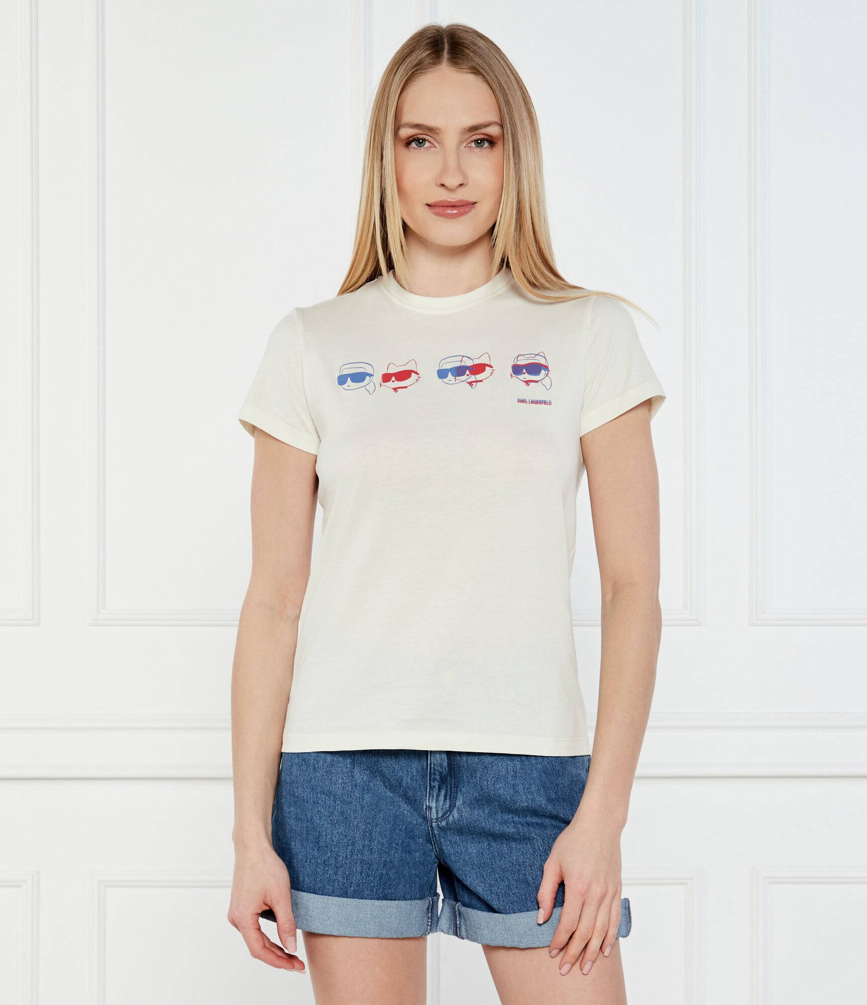 Karl Lagerfeld Tricou IKON | Regular Fit