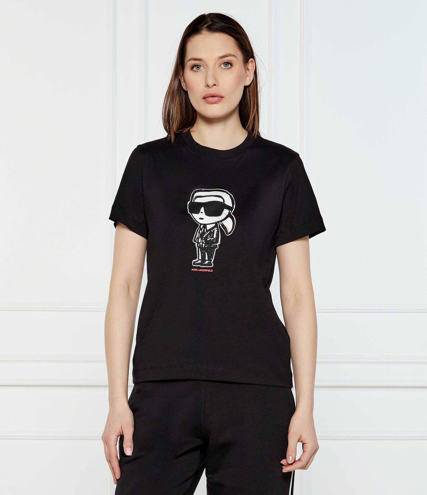 Karl Lagerfeld Tricou IKON SKETCH | Regular Fit