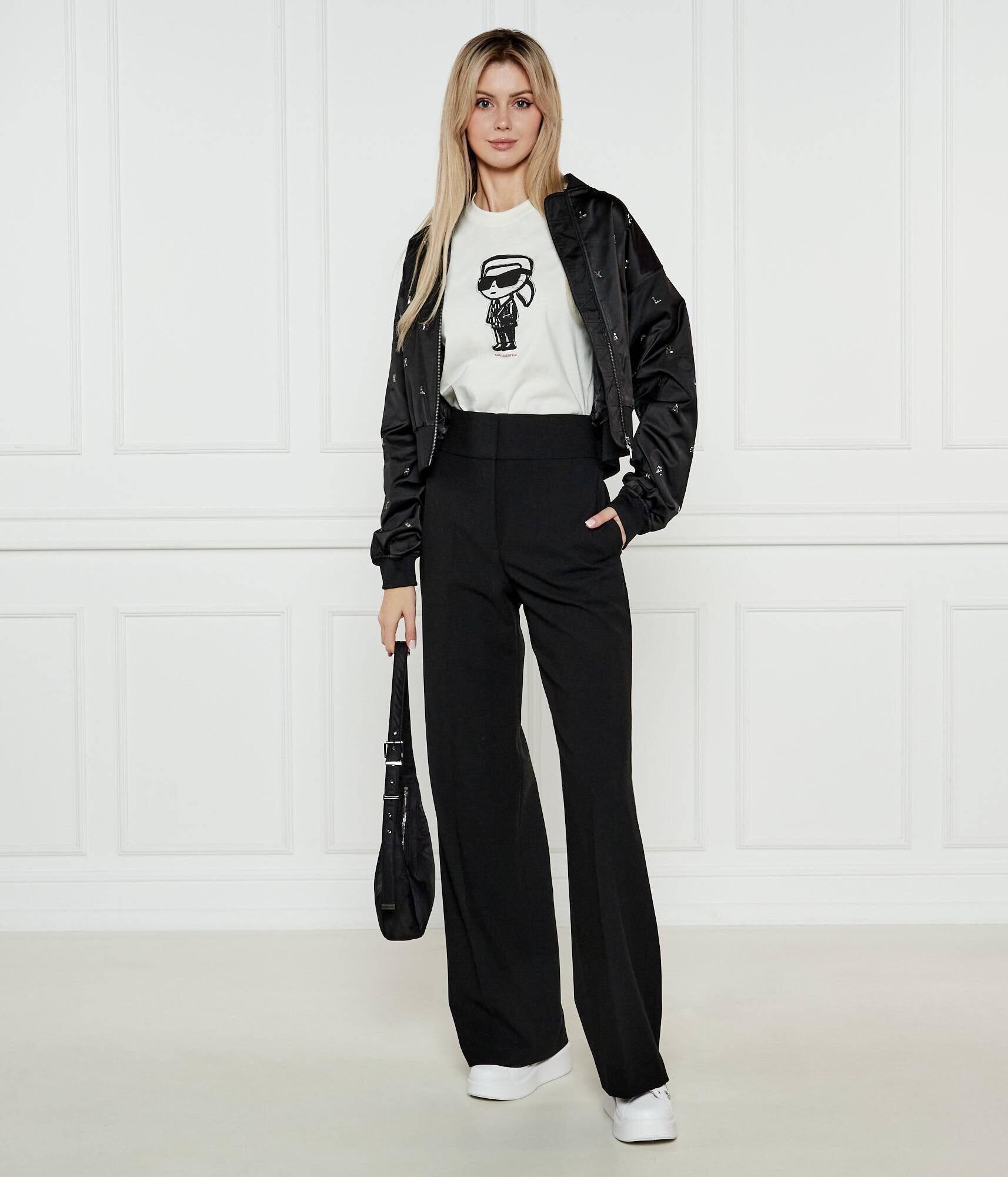 Karl Lagerfeld Tricou Ikon Sketch | regular fit