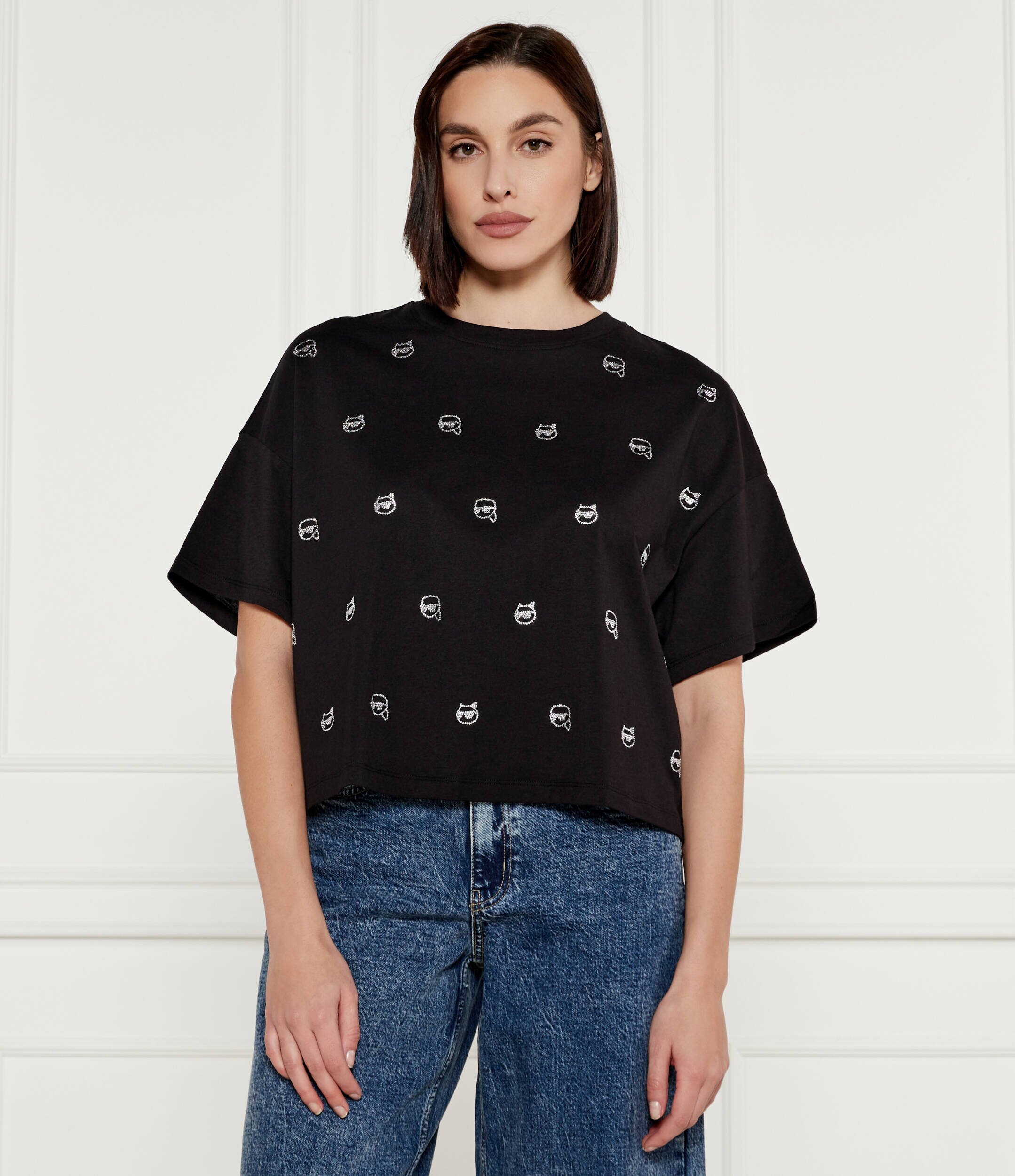Karl Lagerfeld Tricou ikonik 2.0 rs | Loose fit