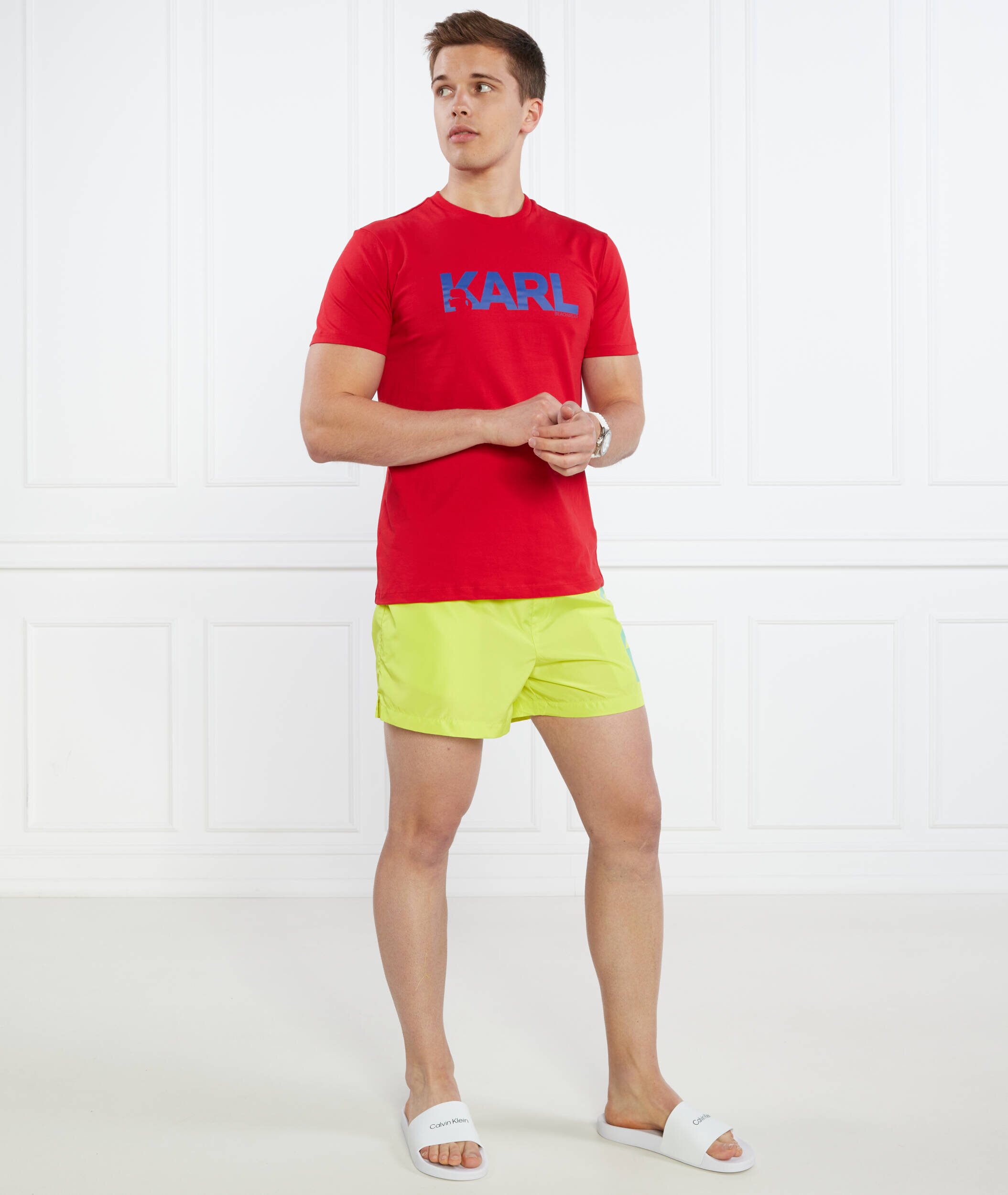 Karl Lagerfeld Tricou karl logo | Regular Fit