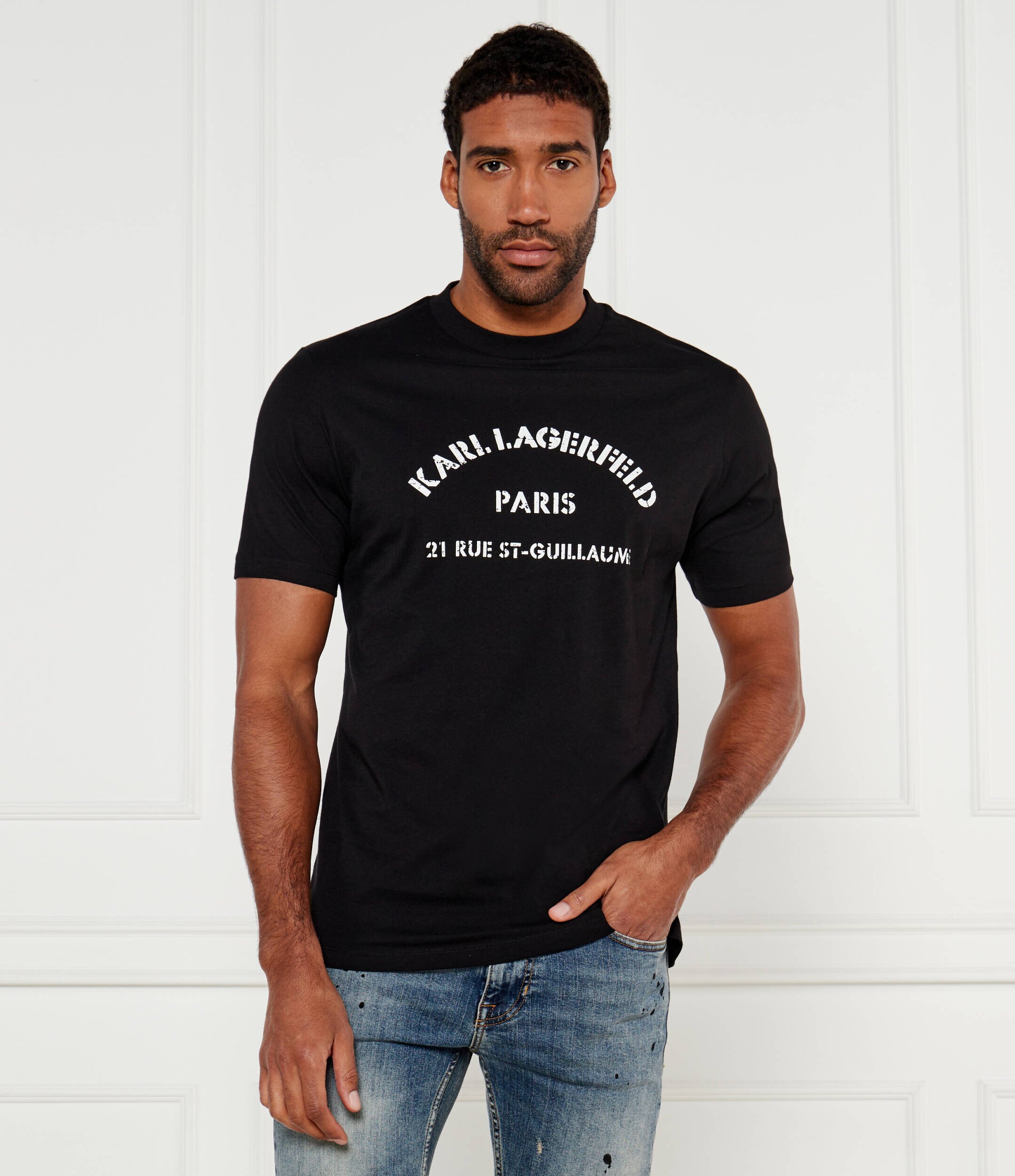 Karl Lagerfeld Tricou | Loose fit