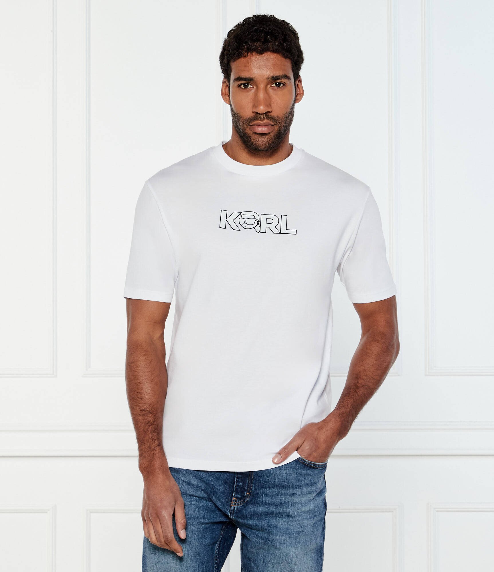 Karl Lagerfeld Tricou | Loose fit