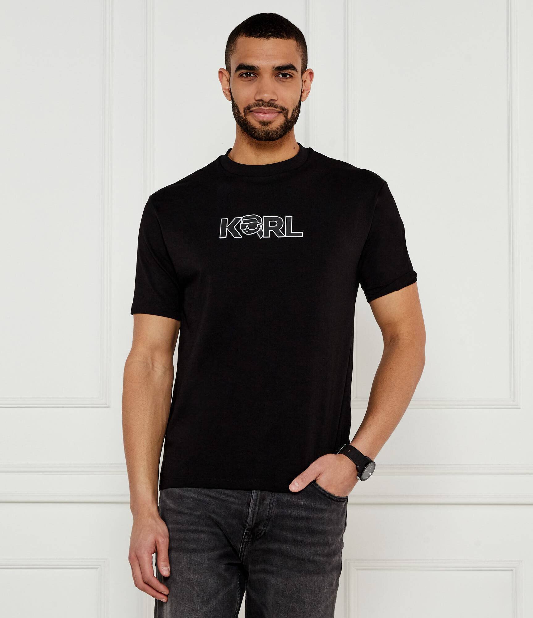 Karl Lagerfeld Tricou | Loose fit