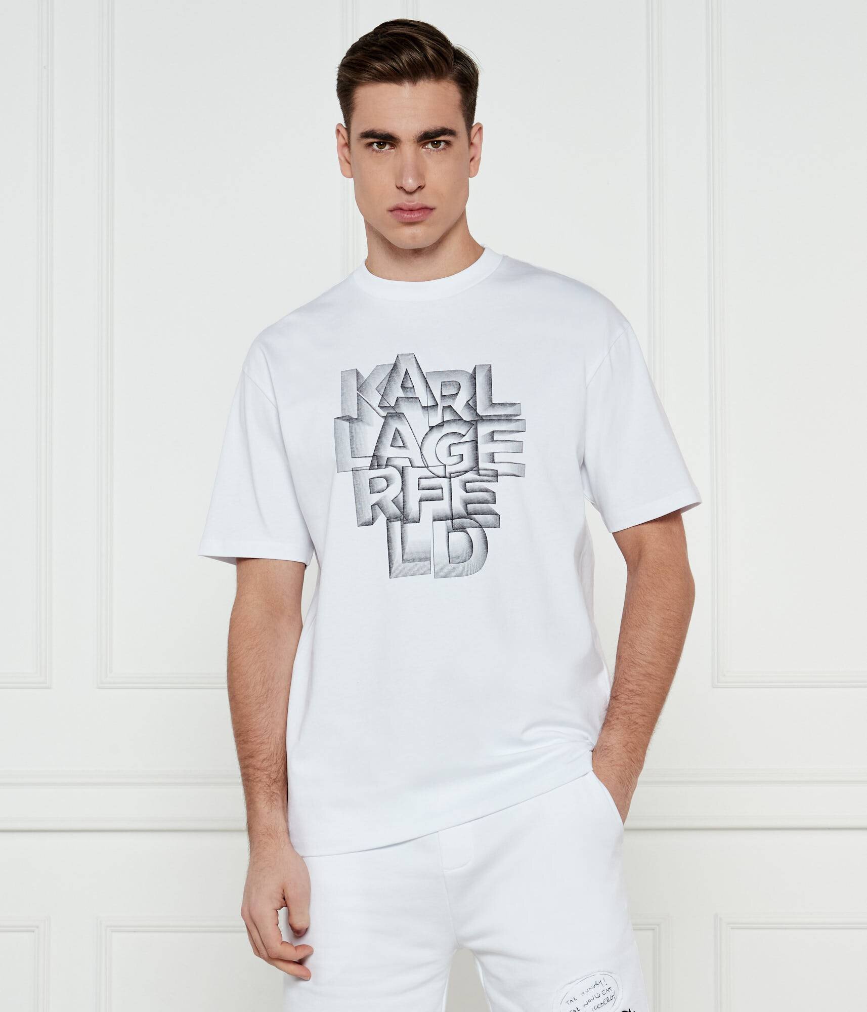 Karl Lagerfeld Tricou | Loose fit