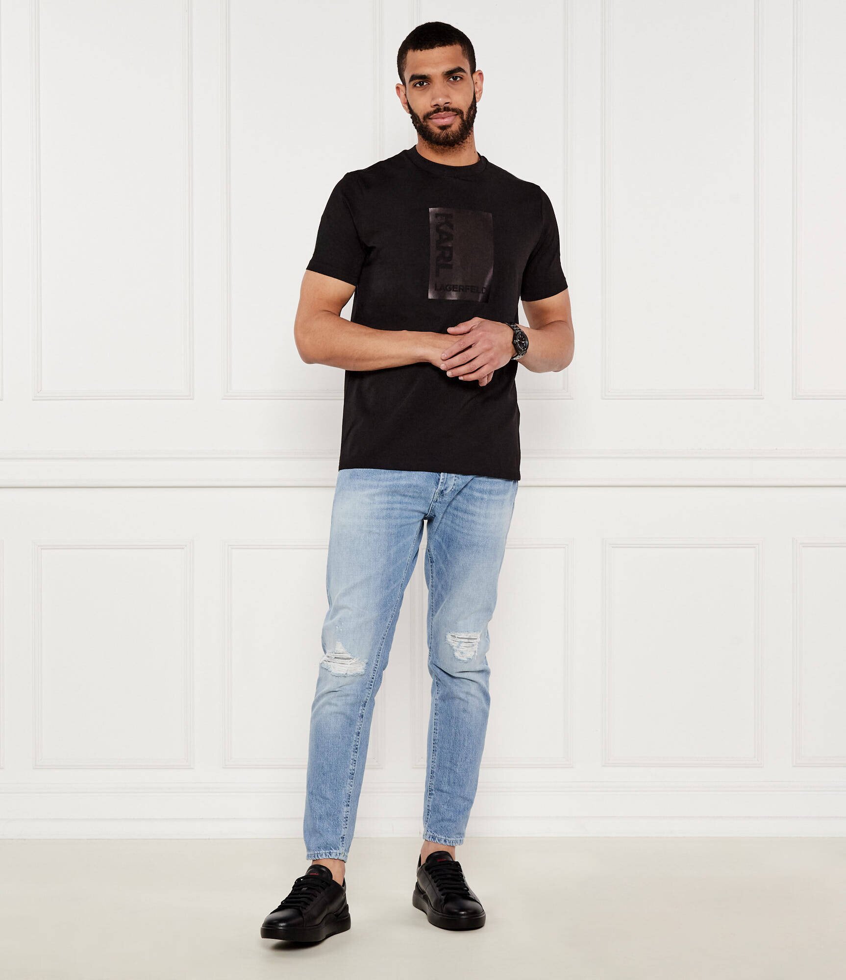 Karl Lagerfeld Tricou | Regular Fit