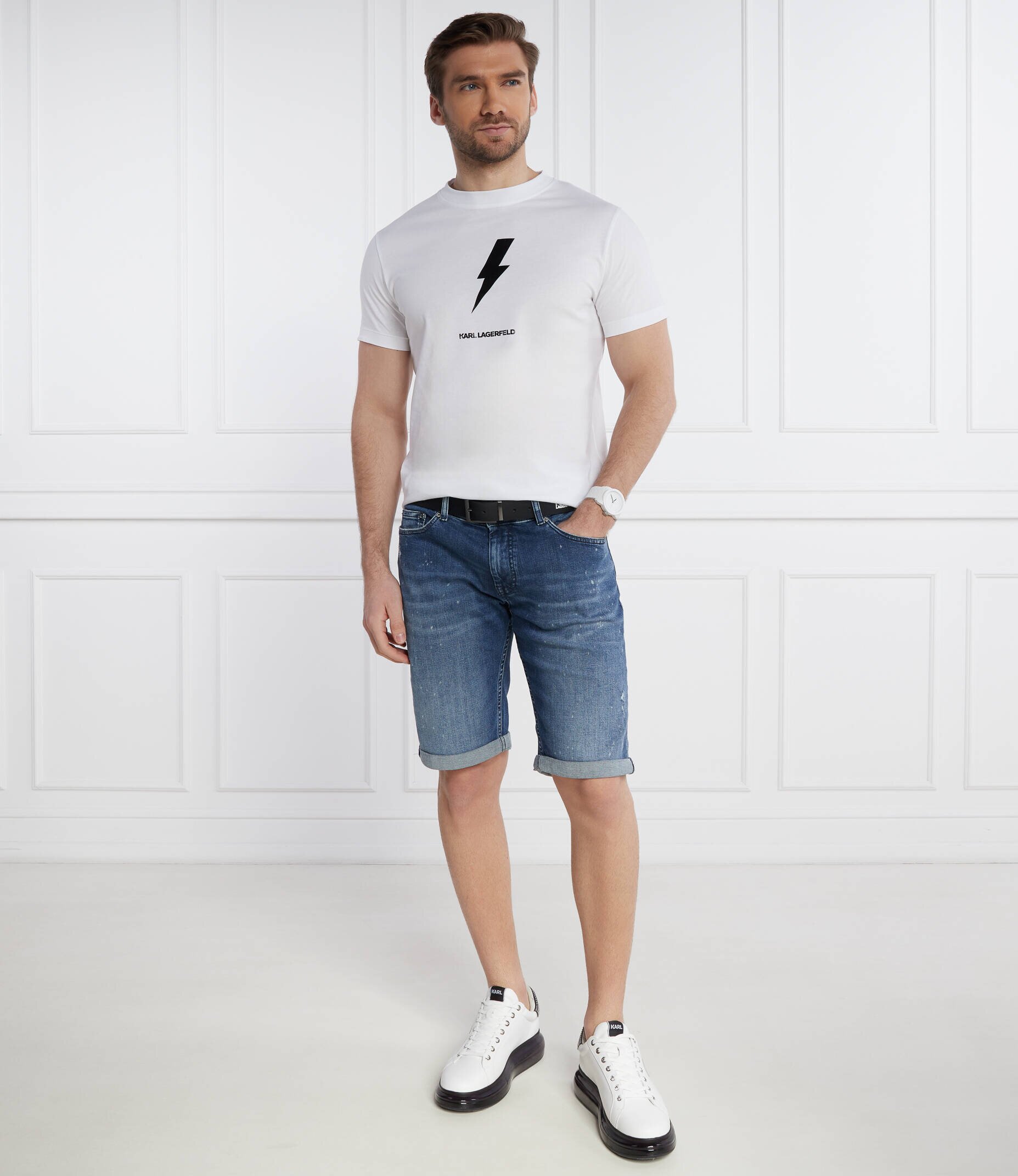 Karl Lagerfeld Tricou | Regular Fit