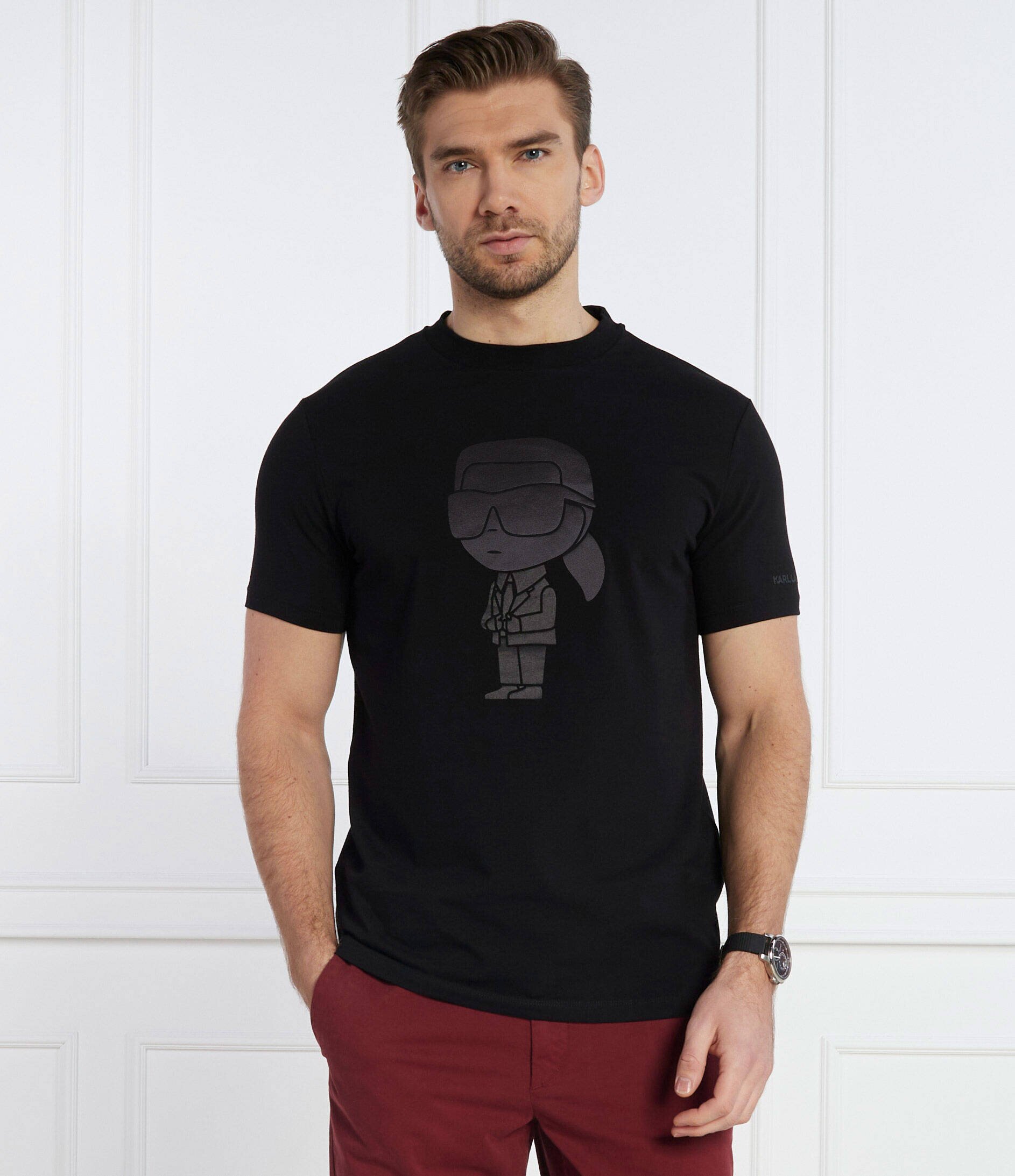 Karl Lagerfeld Tricou | Regular Fit