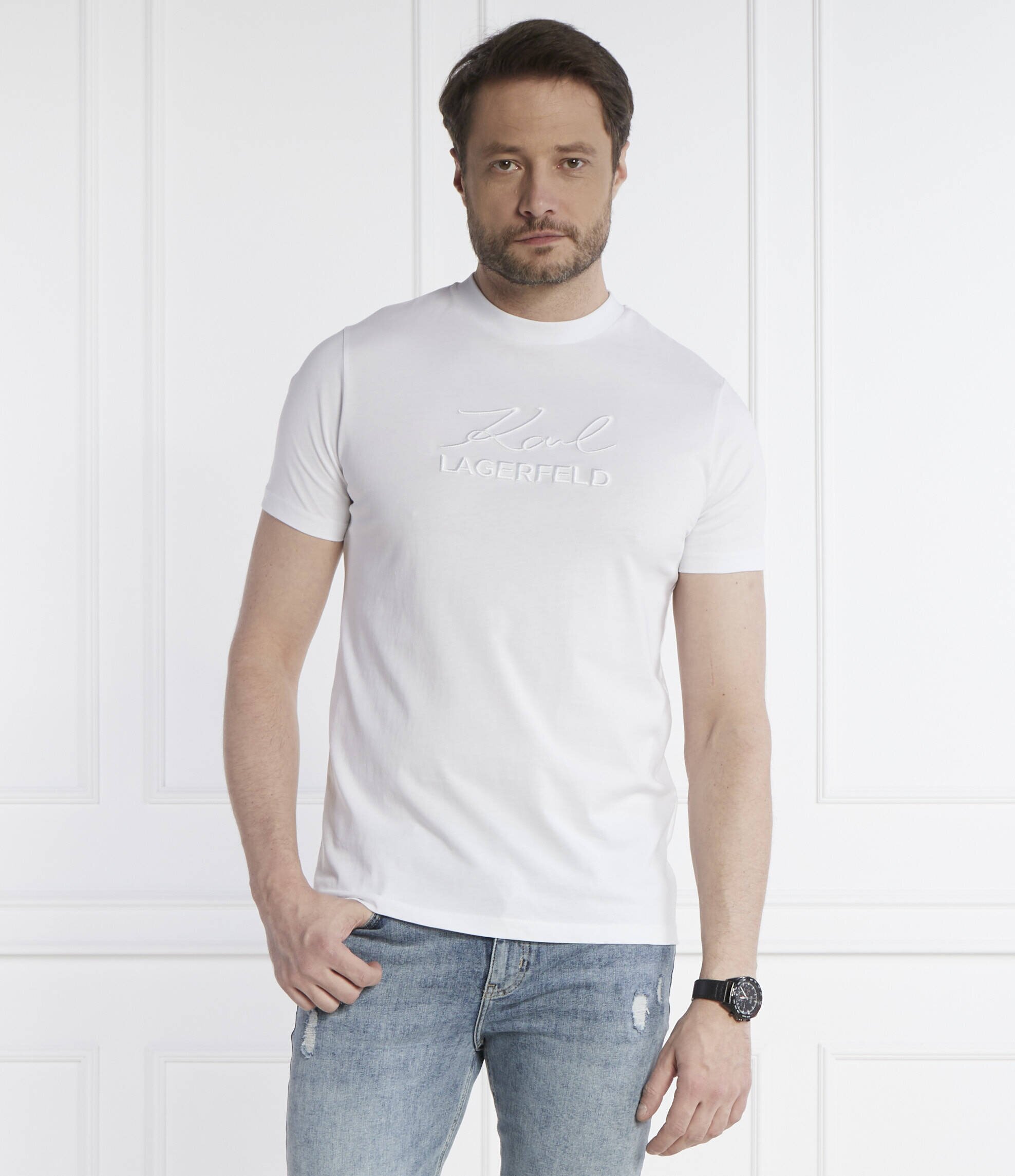 Karl Lagerfeld Tricou | Regular Fit