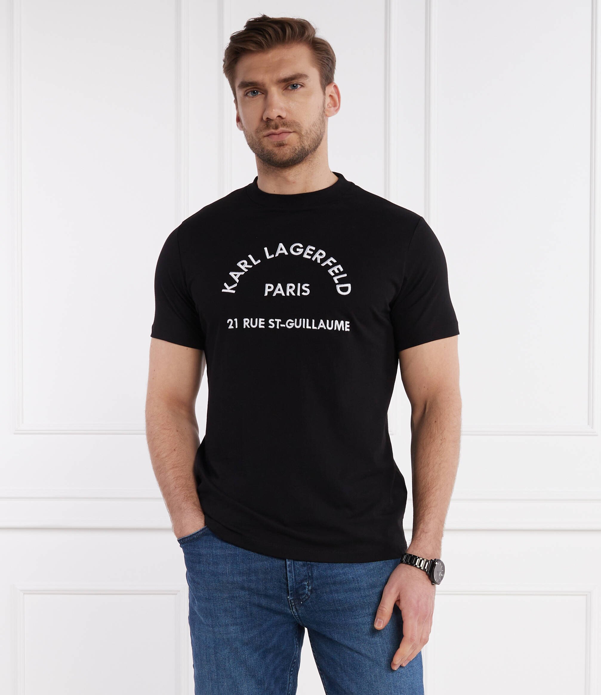 Karl Lagerfeld Tricou | Regular Fit