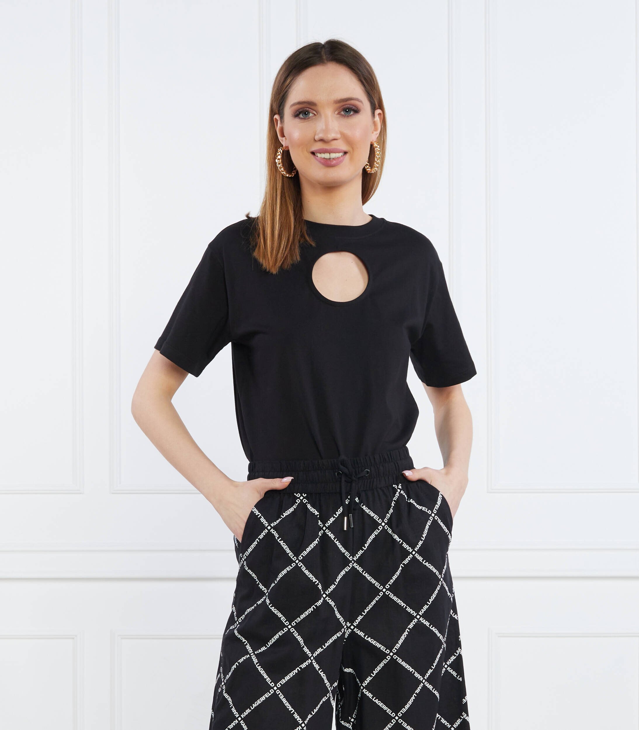 Karl Lagerfeld Tricou | Regular Fit