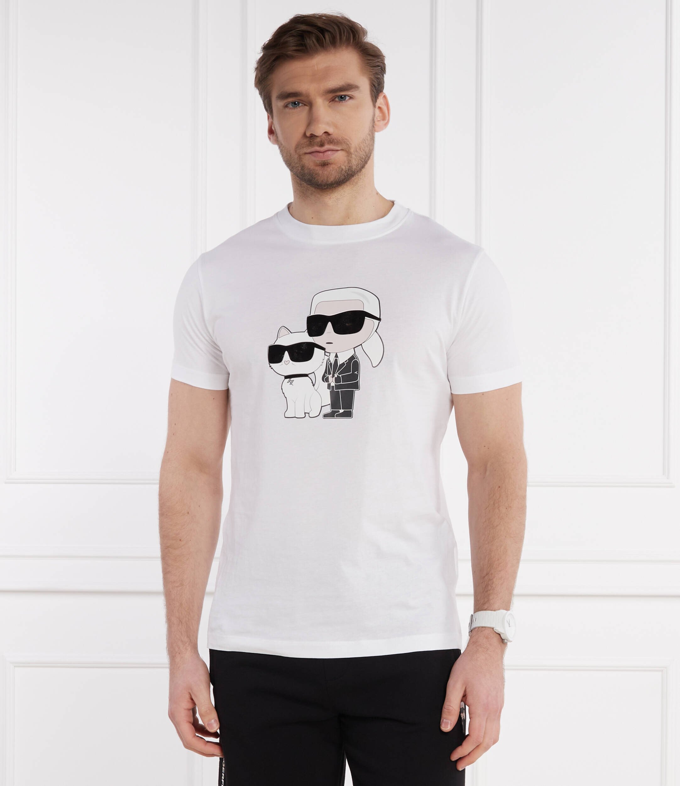 Karl Lagerfeld Tricou | Regular Fit