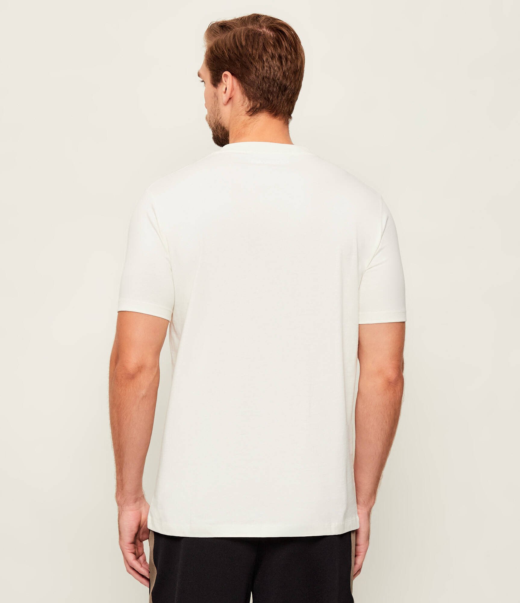 Karl Lagerfeld Tricou | regular fit cu adaos de lână