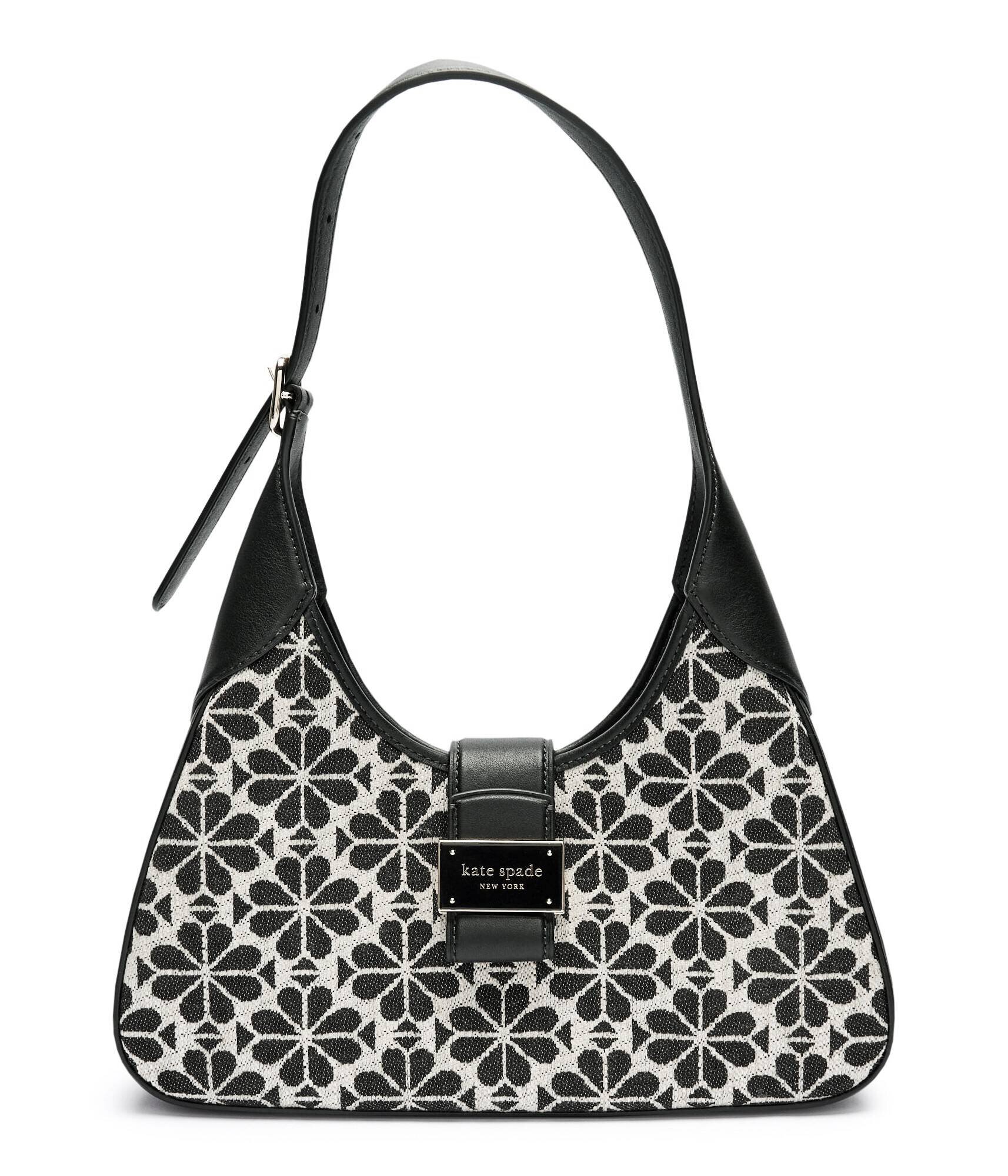 KATE SPADE Hobo FLOWER cu adaos de piele