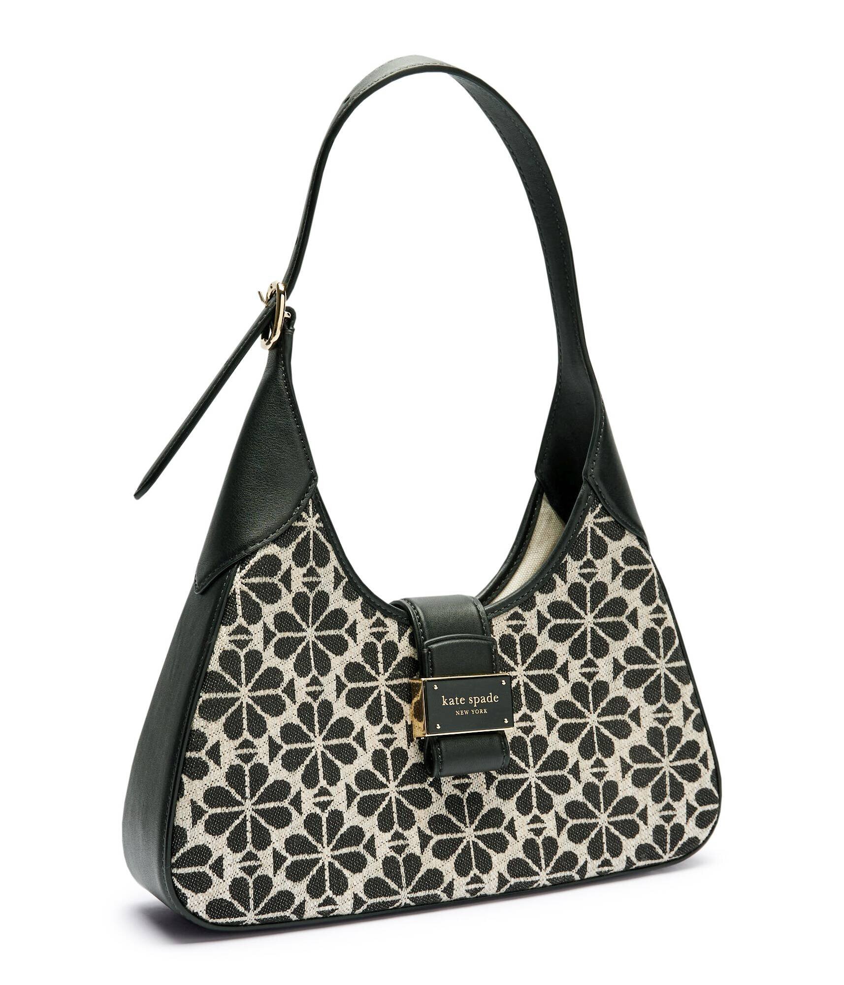 KATE SPADE Hobo FLOWER cu adaos de piele