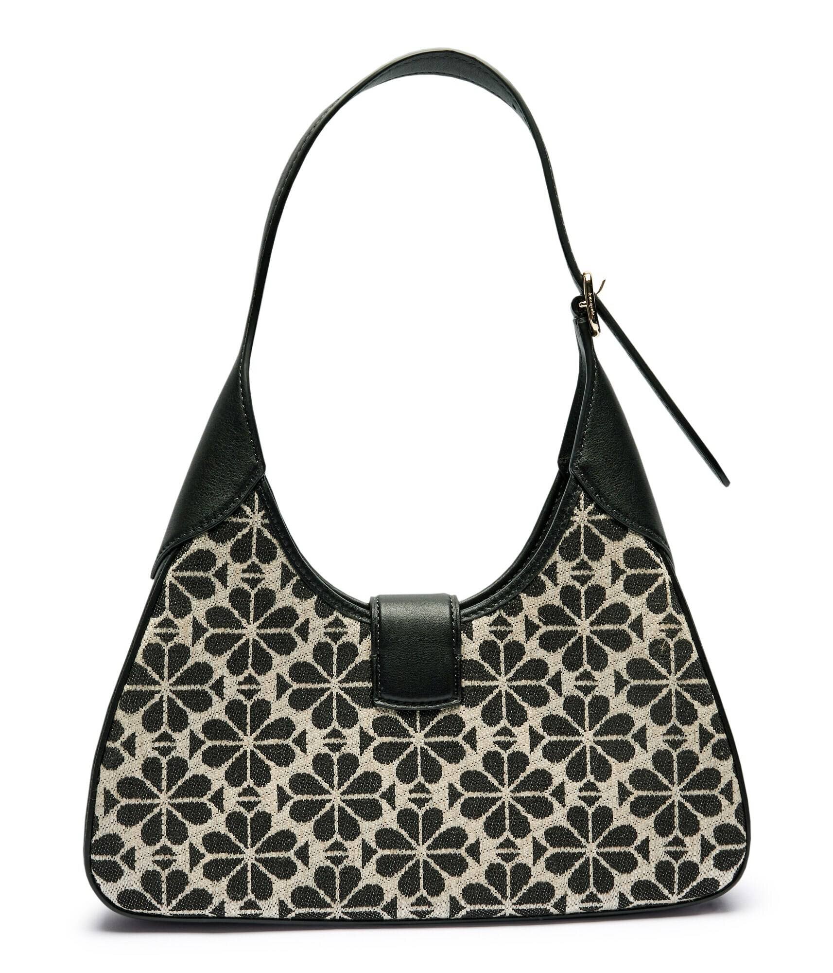 KATE SPADE Hobo FLOWER cu adaos de piele