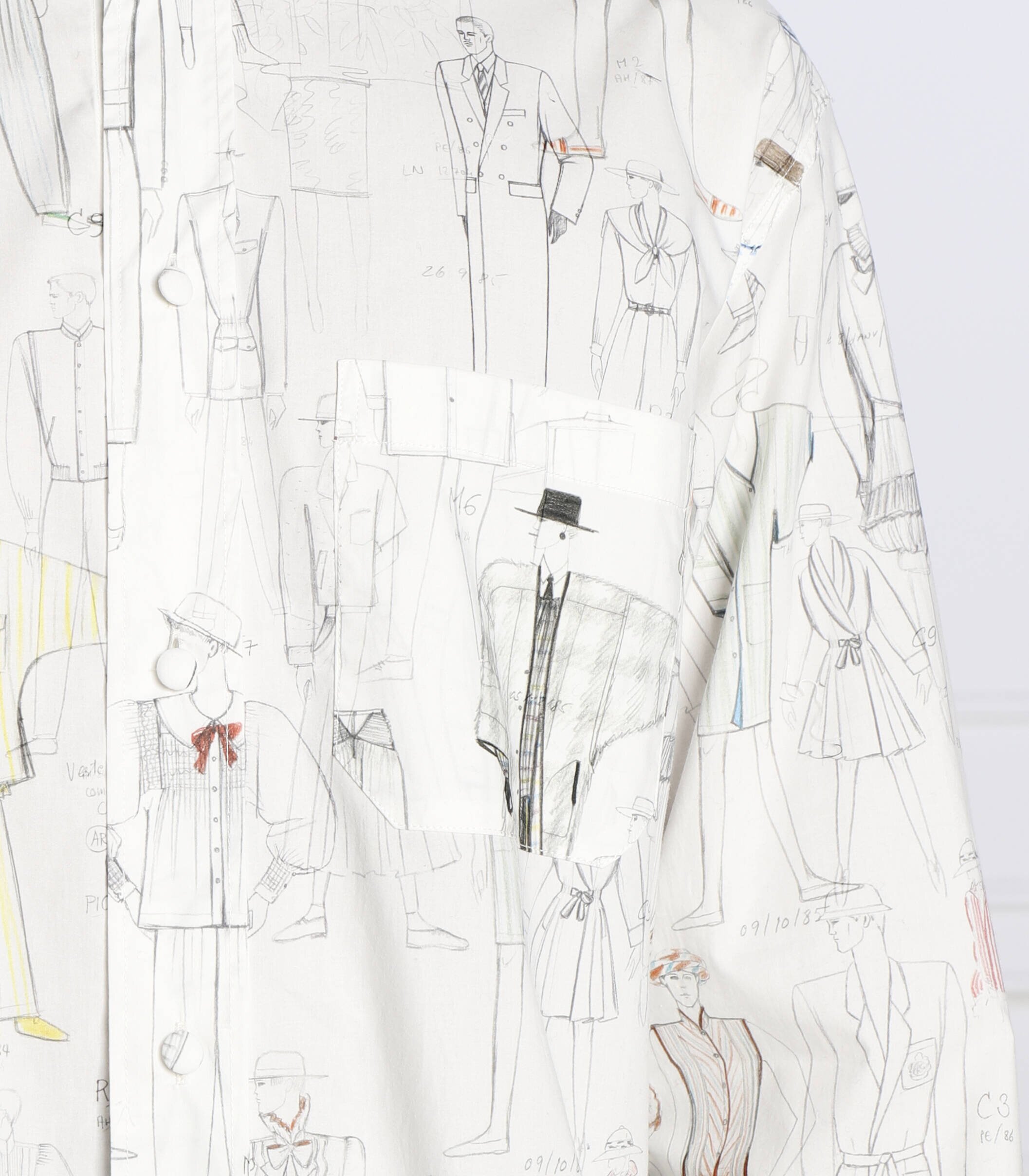 Kenzo Cămașă PRINTED CASUAL SHIRT | Regular Fit