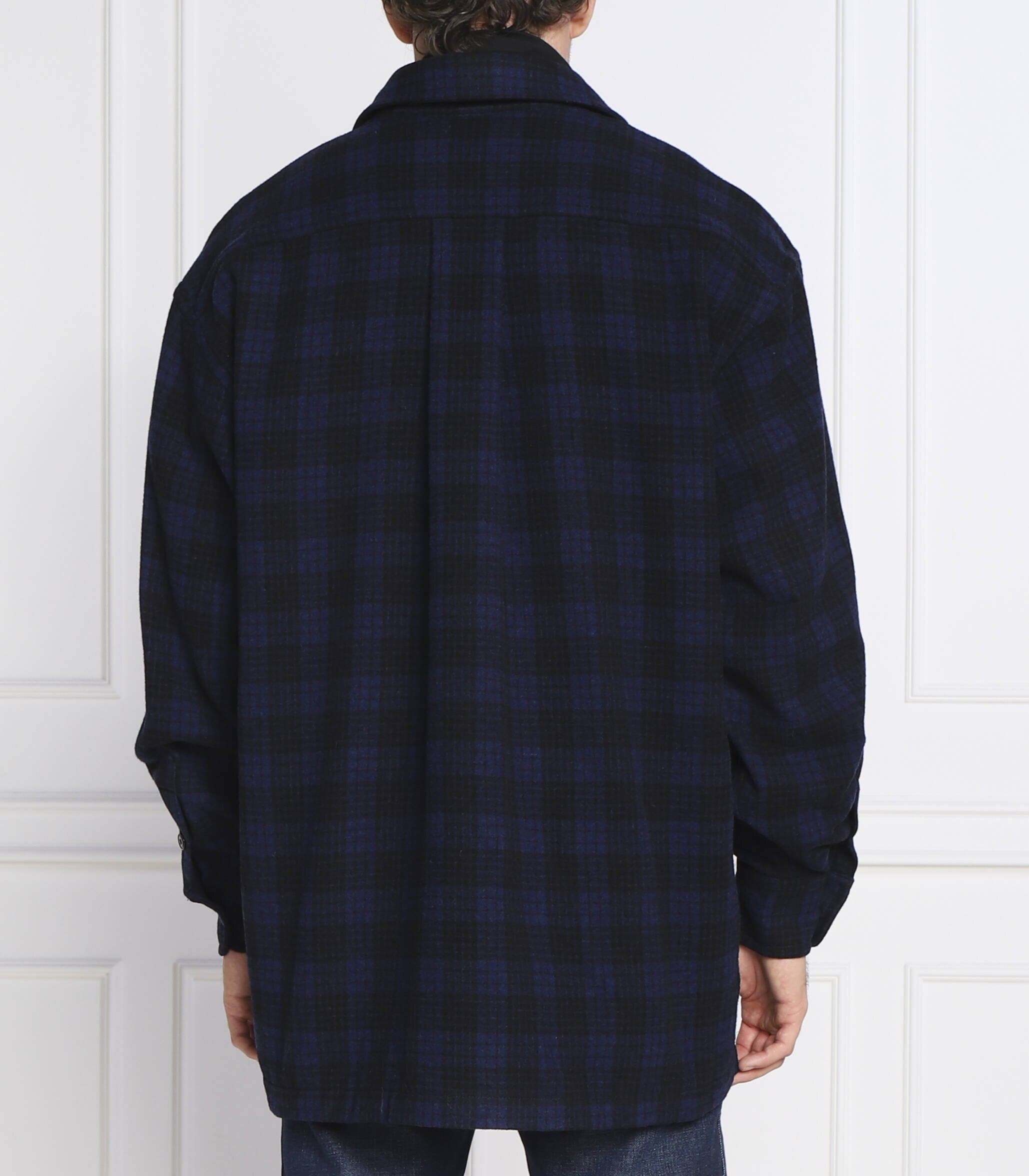 Kenzo de lână cămașă | oversize fit