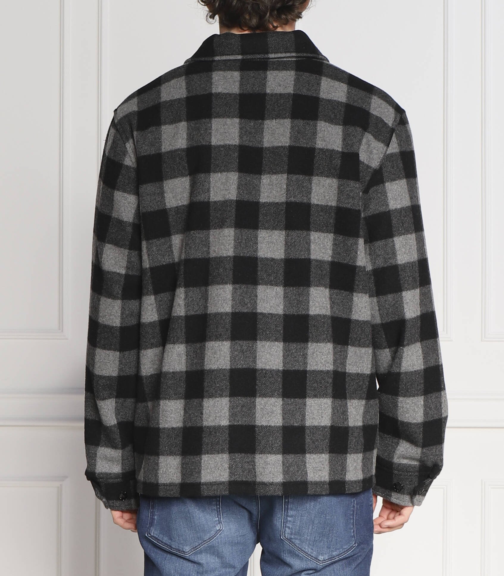 Kenzo de lână cămașă | regular fit