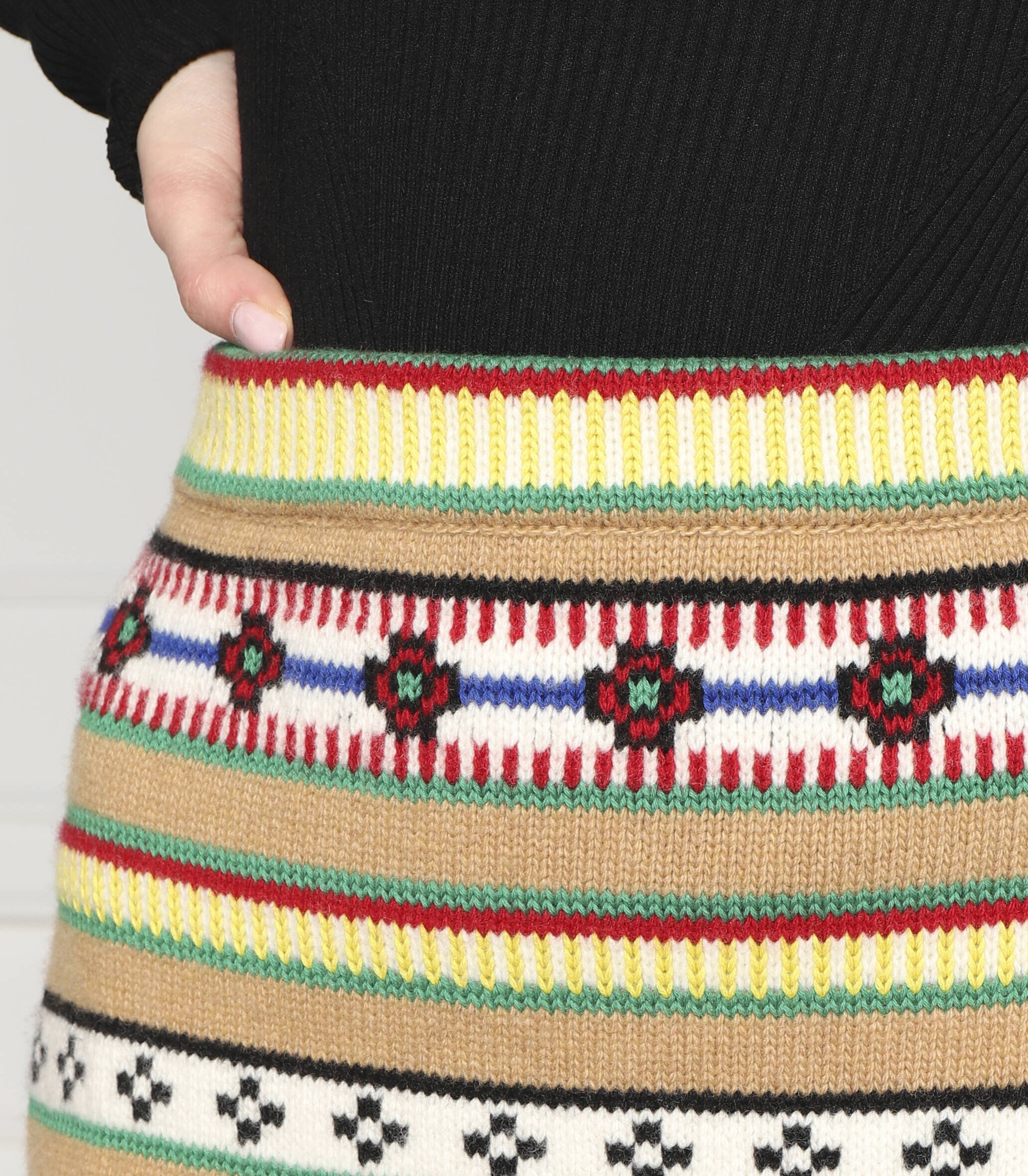 Kenzo de lână fustă