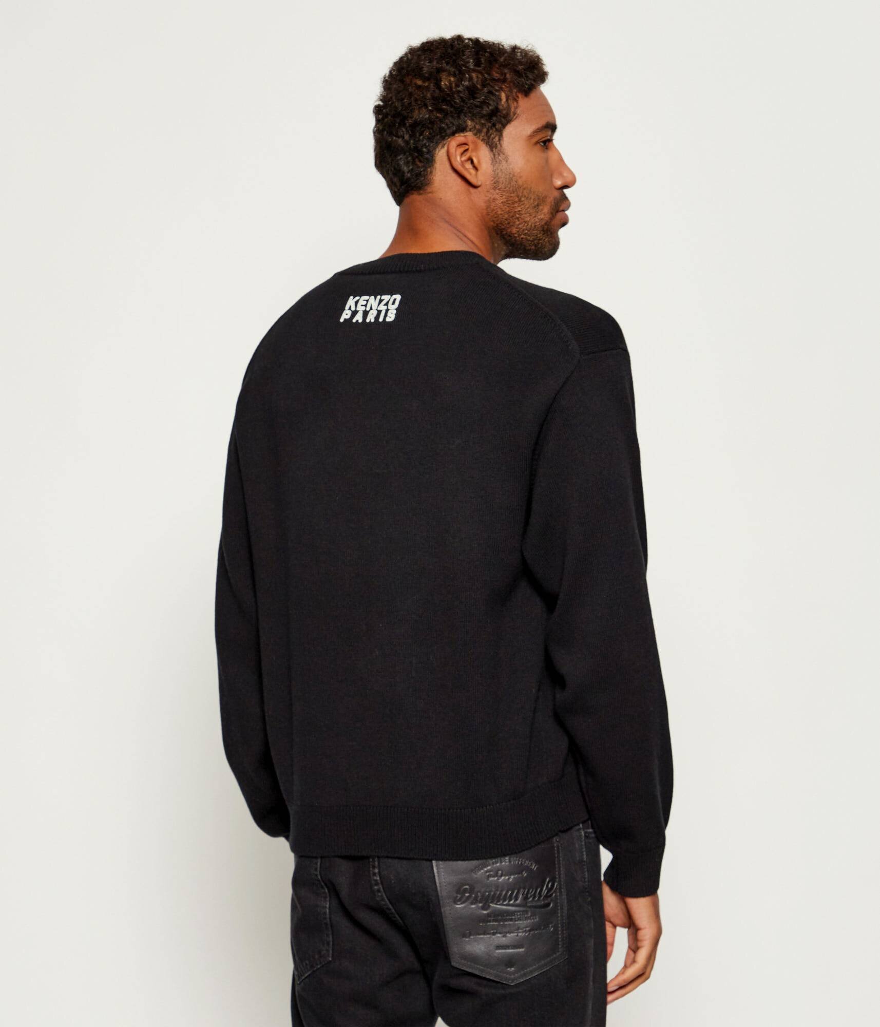 Kenzo De lână pulover HAPPY TIGER | Classic fit