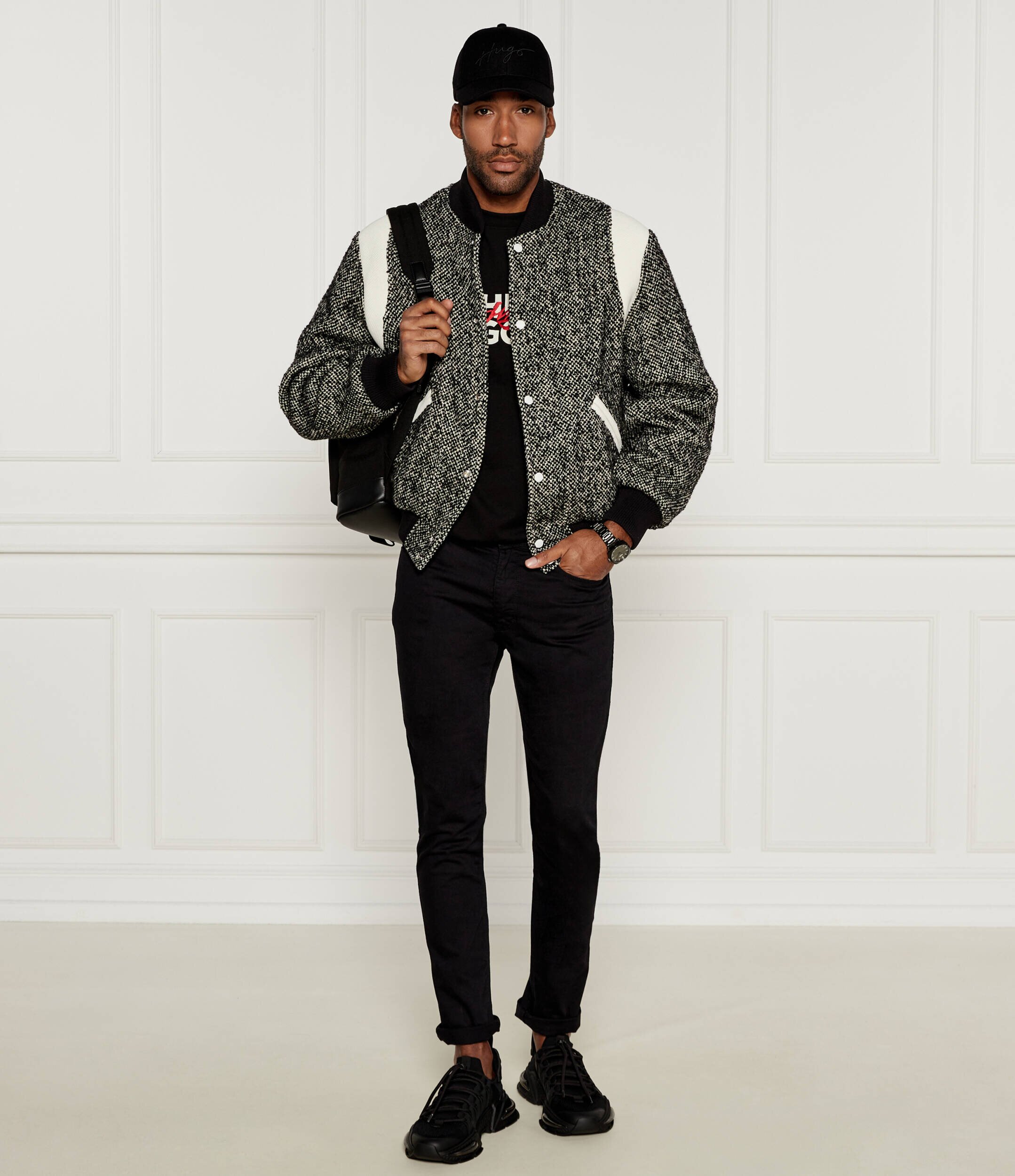 Kenzo Geacă bomber | Regular Fit cu adaos de lână