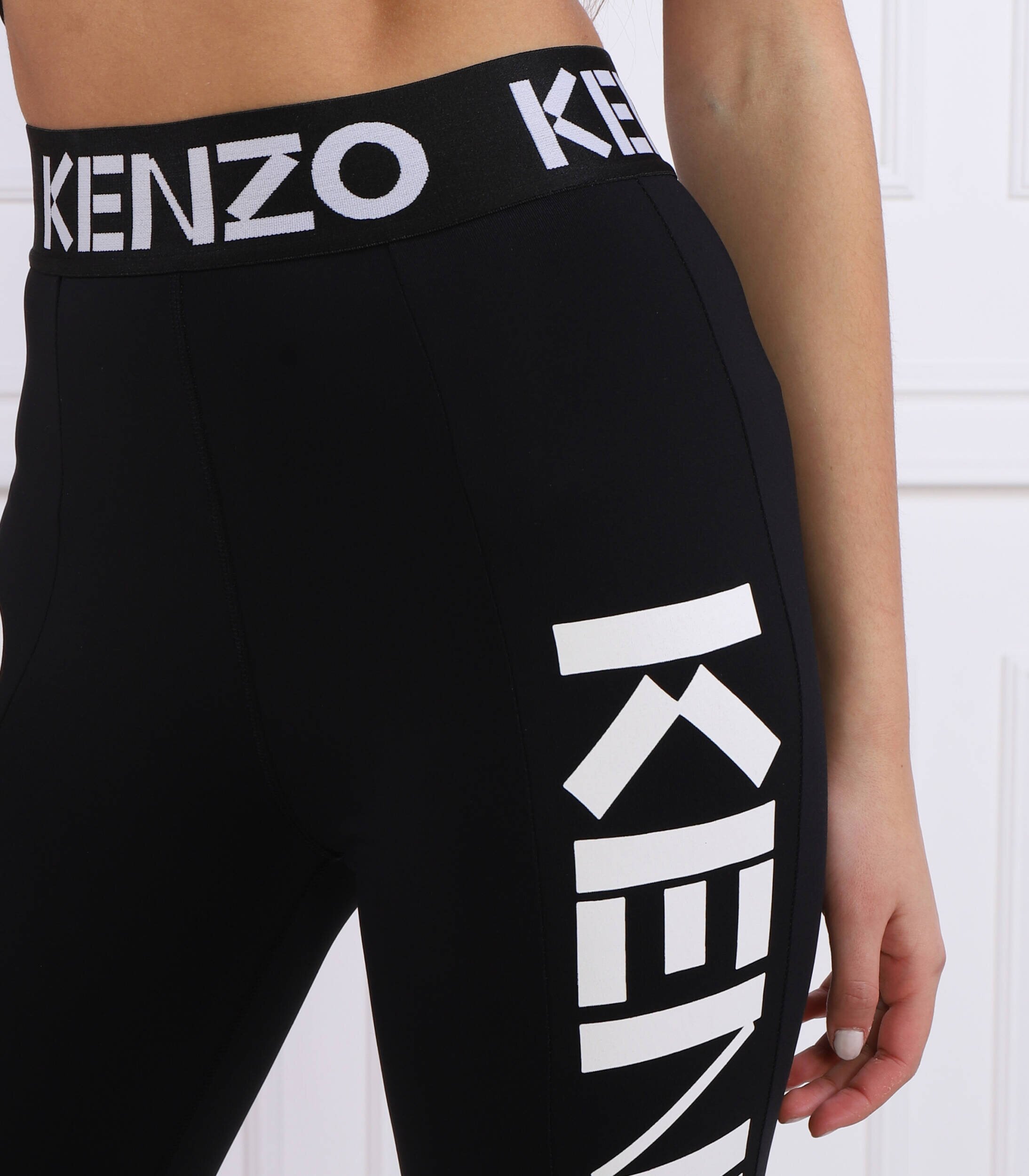 Kenzo pantaloni scurți biker | slim fit